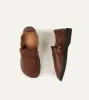 Aurora for Drake's Middle English Brown Full Grain Leather Shoe sold by Drake's London