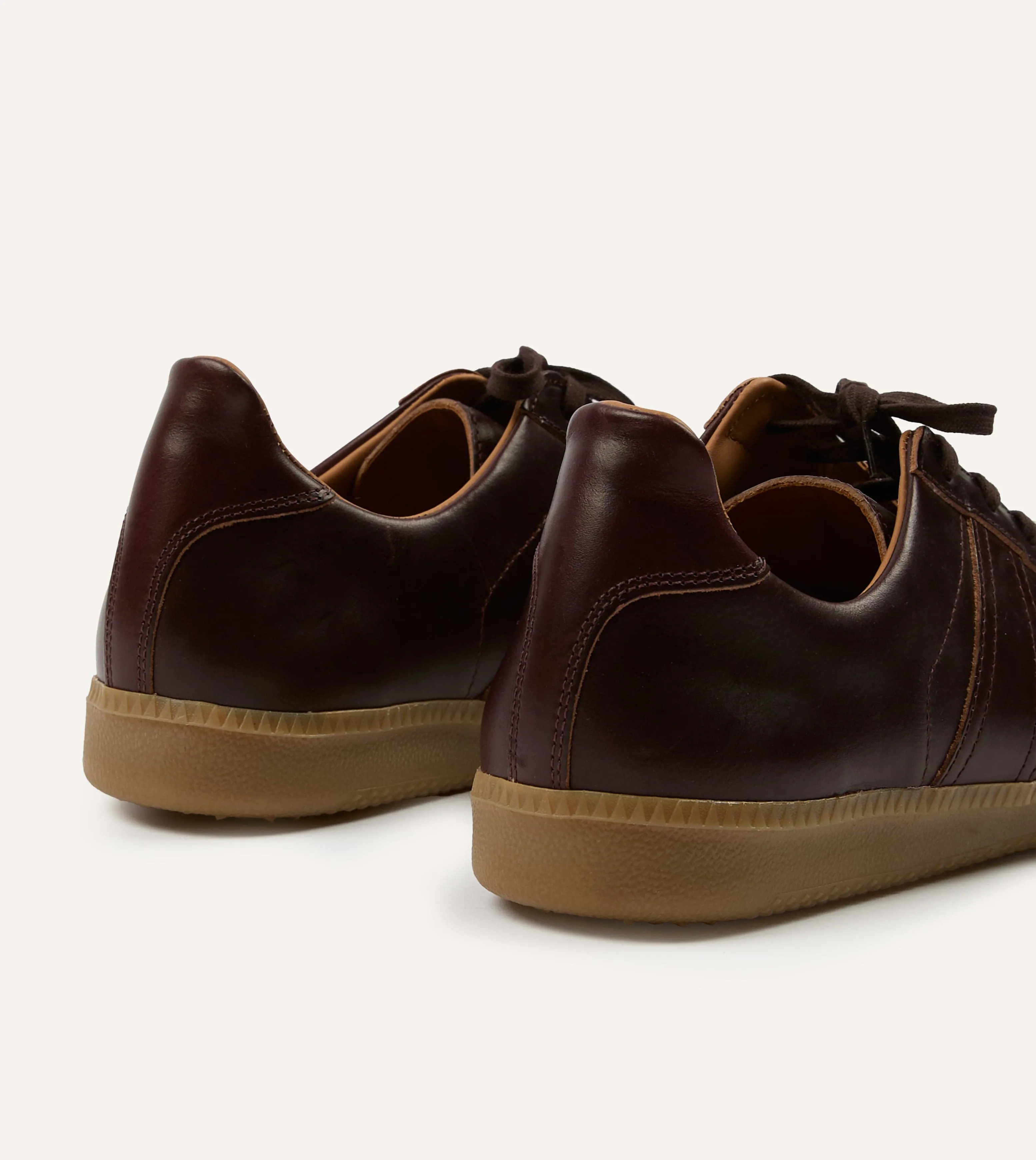 Reproduction of Found Brown Germany Military Trainer sold by Drake's London product image thumbnail 5