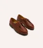 Paraboot Michael Brown Leather Derby Shoe sold by Drake's London