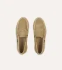 Paraboot Nantes Sand Suede Loafer sold by Drake's London