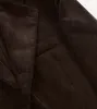 Brown Mid-Wale Cotton Corduroy Tailored Jacket sold by Drake's London