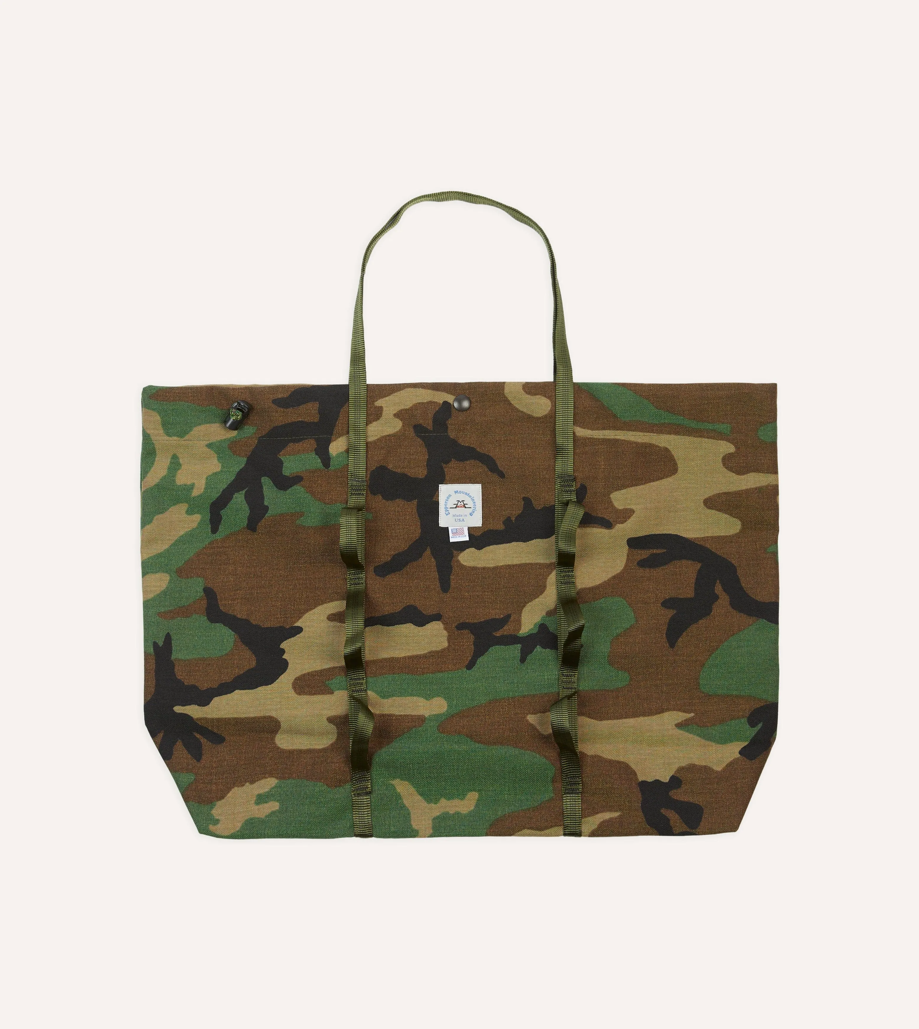 Epperson Mountaineering Woodland Camo Climb Tote sold by Drake's London product image thumbnail 3