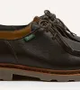 Paraboot Michael Brown Deer Leather Derby Shoe sold by Drake's London