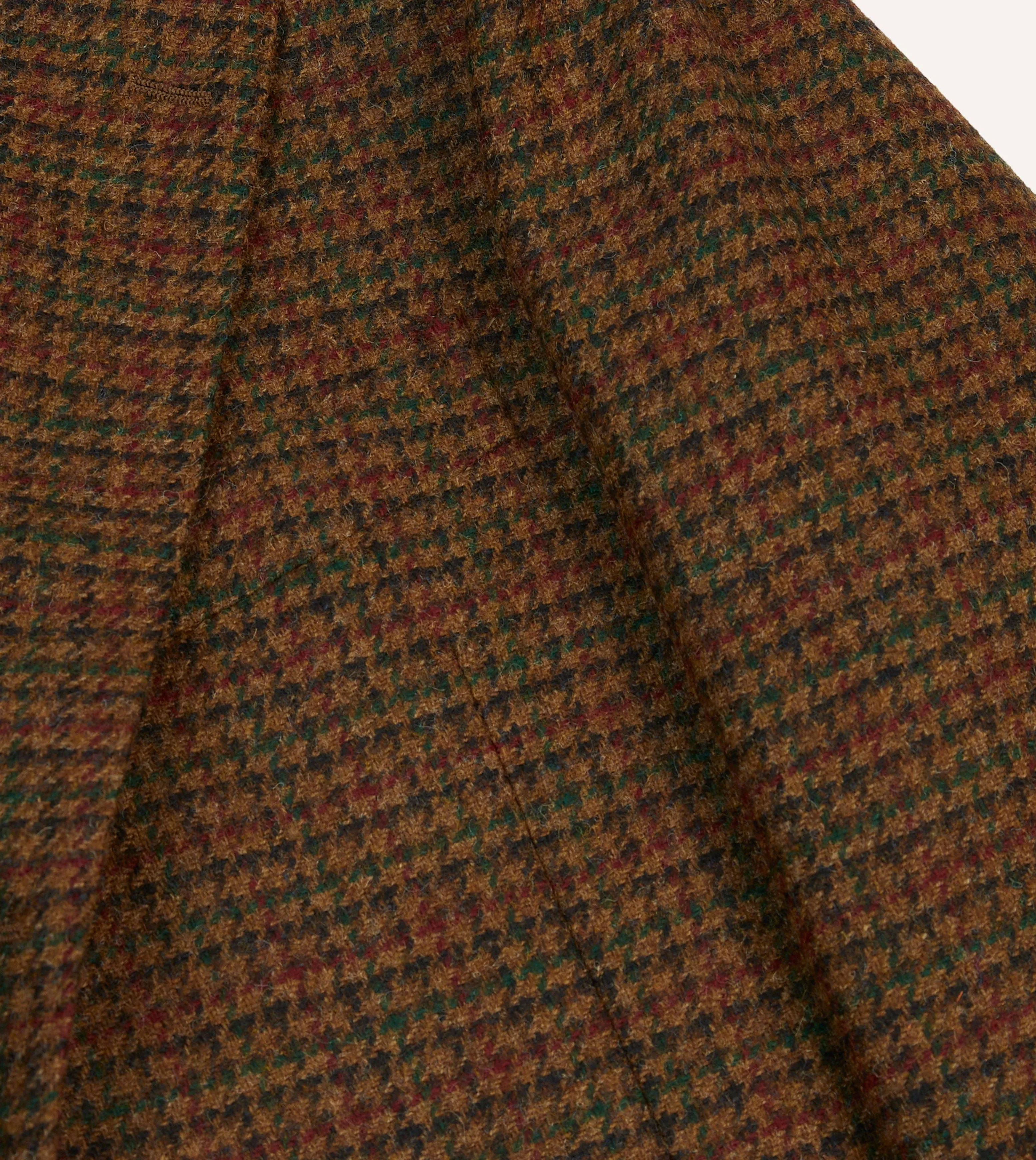 Brown Gun Club Check Tweed Blazer sold by Drake's London product image thumbnail 4