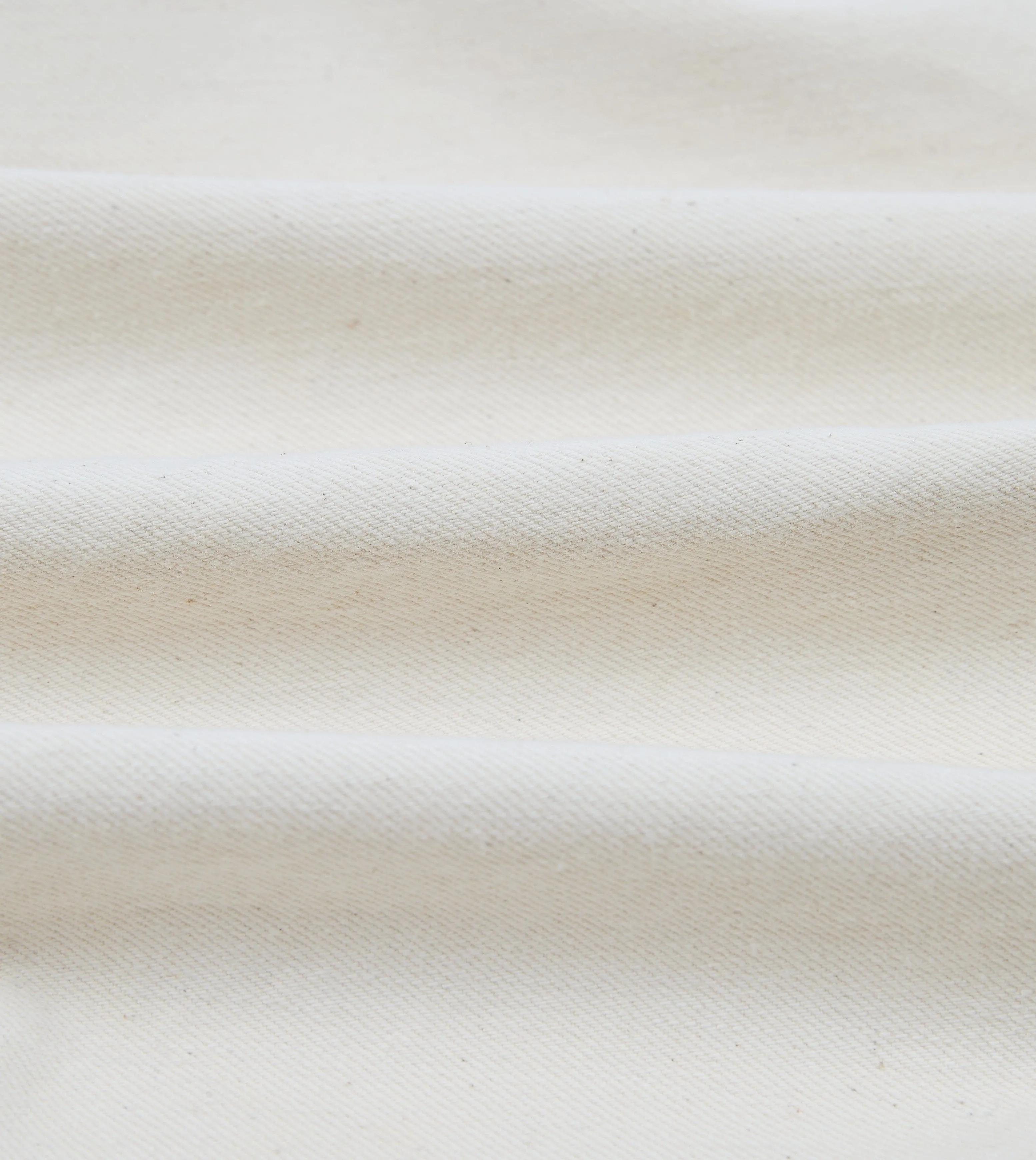 Ecru Heavy Twill Cotton Five-Pocket Chore Jacket sold by Drake's London product image thumbnail 2