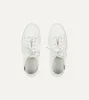 Paraboot Malibu Blanc Deer Leather Boat Shoe sold by Drake's London