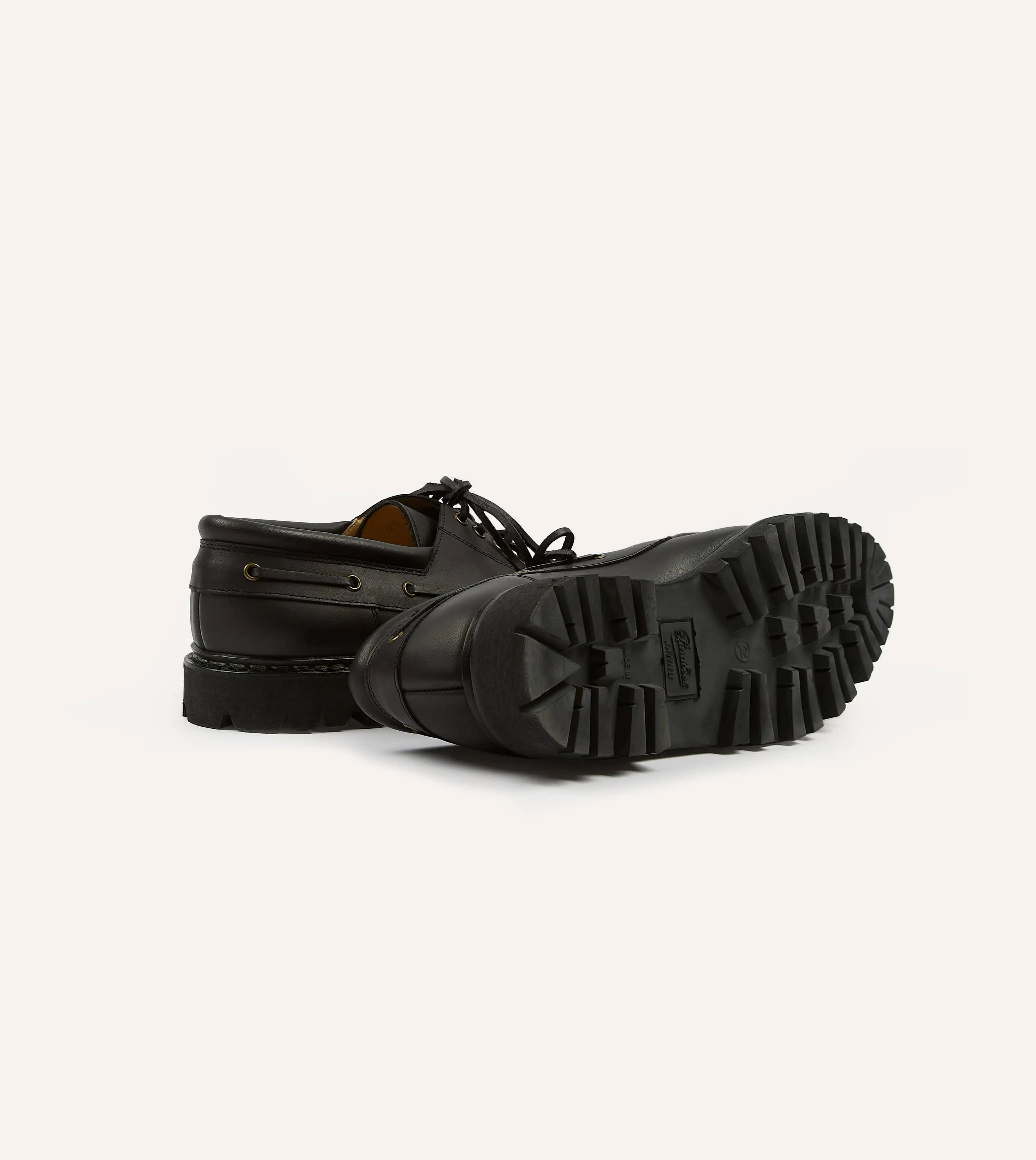 Paraboot Chimey Noir Calf Leather Derby Shoe sold by Drake's London product image thumbnail 2