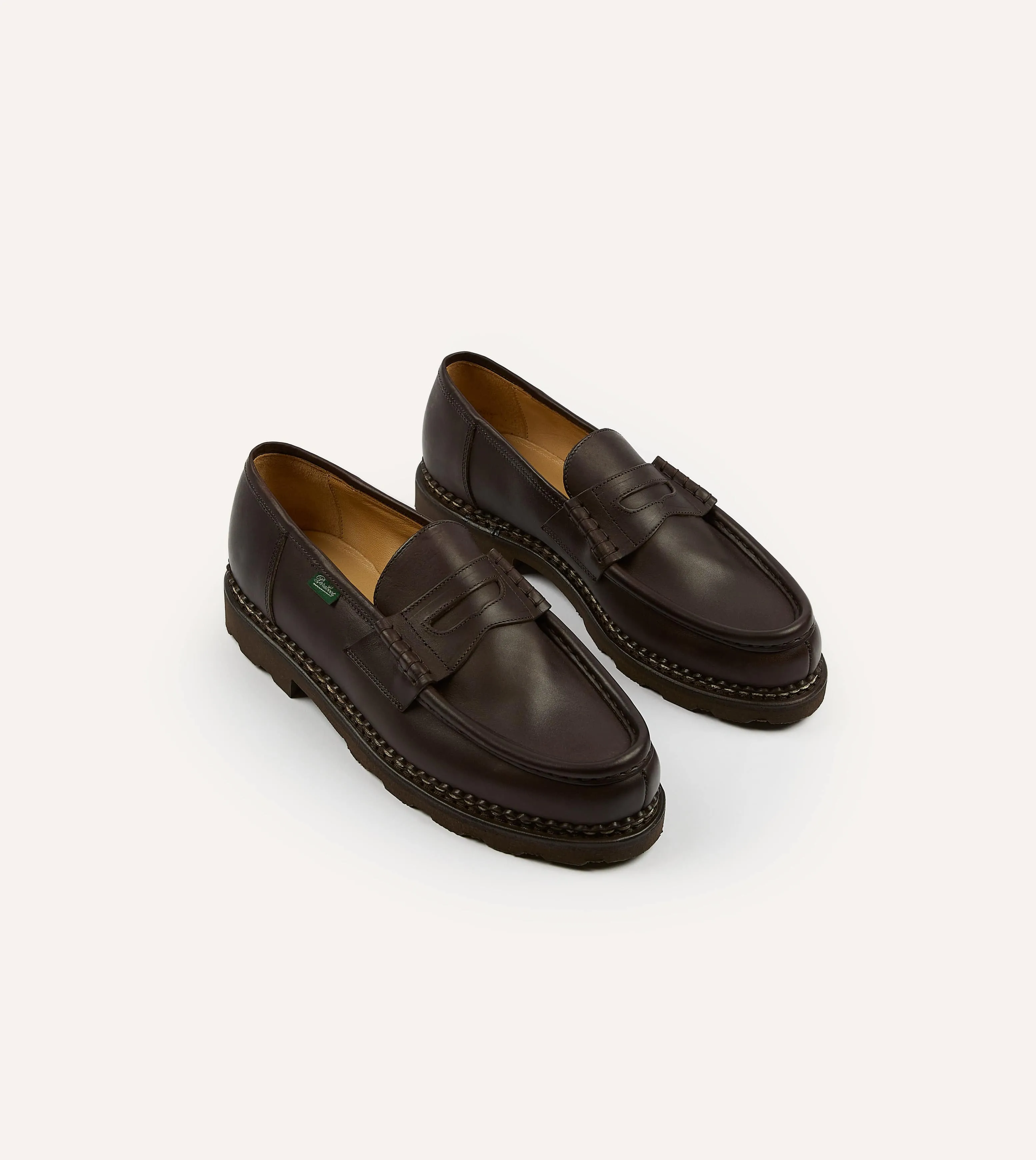 Paraboot Reims Écorce Leather Loafer sold by Drake's London