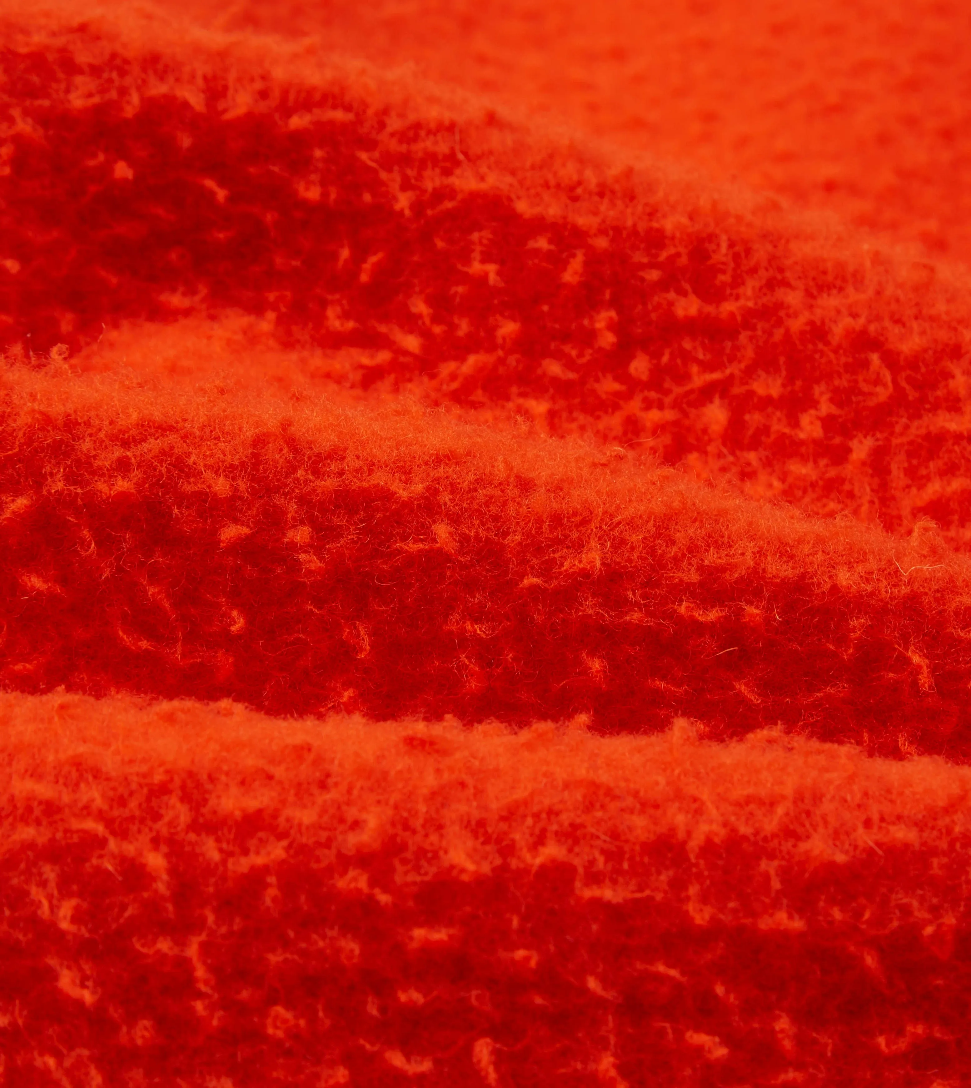 Orange Casentino Wool Half-Zip Pullover Fleece sold by Drake's London product image thumbnail 2