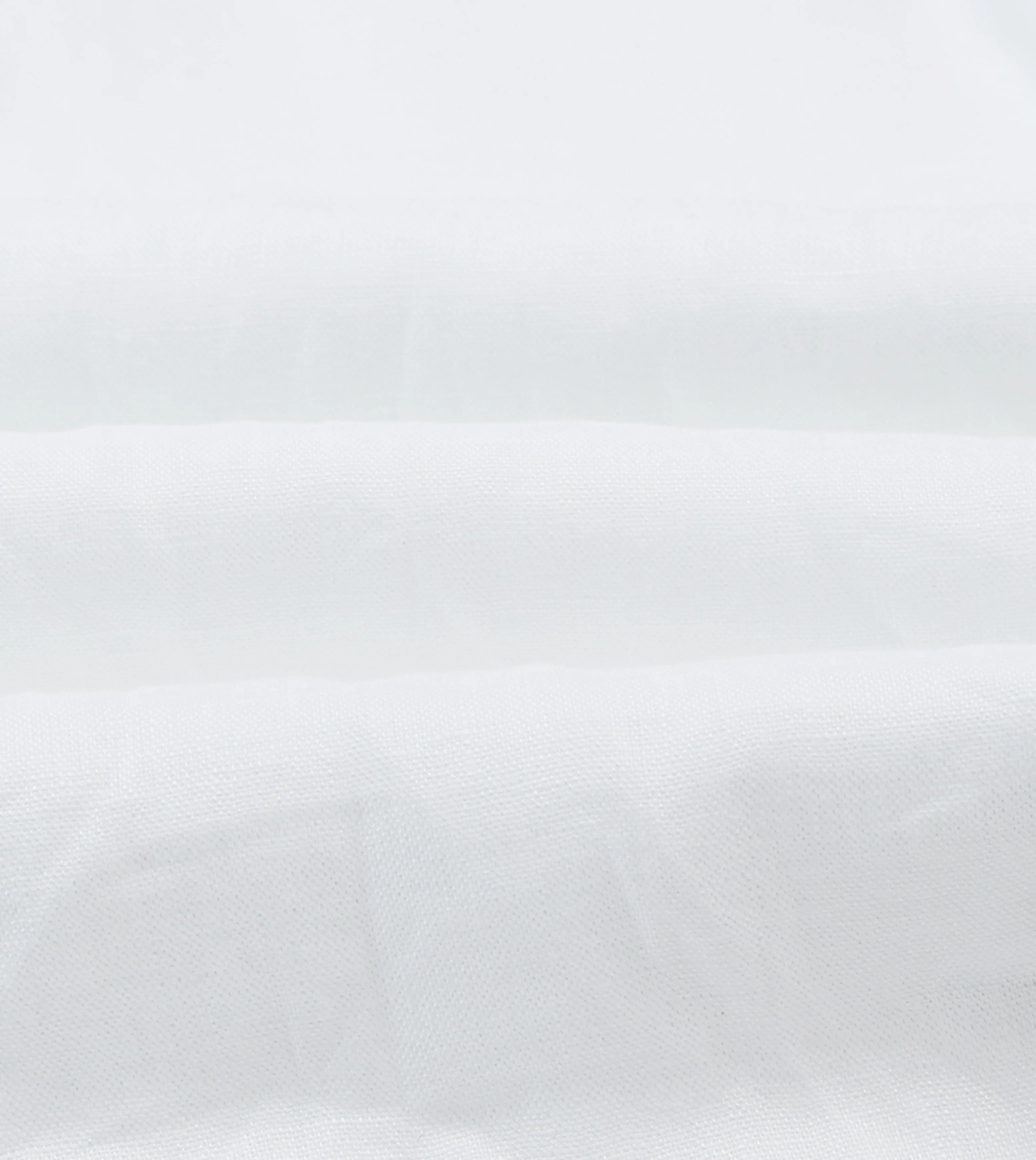 White Linen Long Point Collar Popover Shirt sold by Drake's London product image thumbnail 2