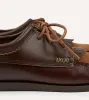 Yuketen Brown Kiltie Blucher with Camp Sole sold by Drake's London