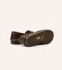 Yuketen Brown Leather Bit Loafer with Camp Sole sold by Drake's London