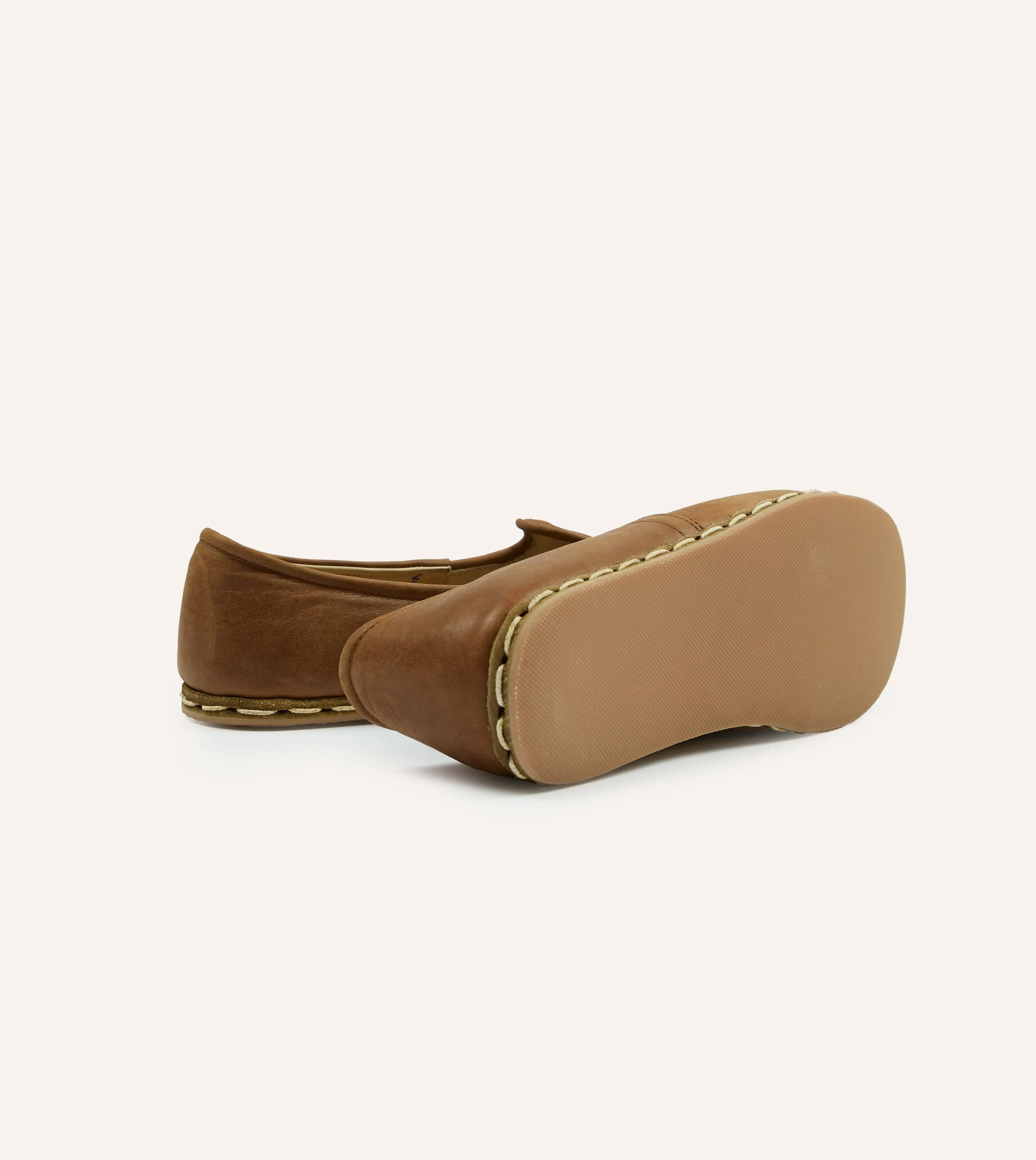 Sabah Fort Worth Brown Leather Shoes sold by Drake's London product image thumbnail 2