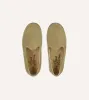 Sabah Olio Olive Suede Shoes sold by Drake's London