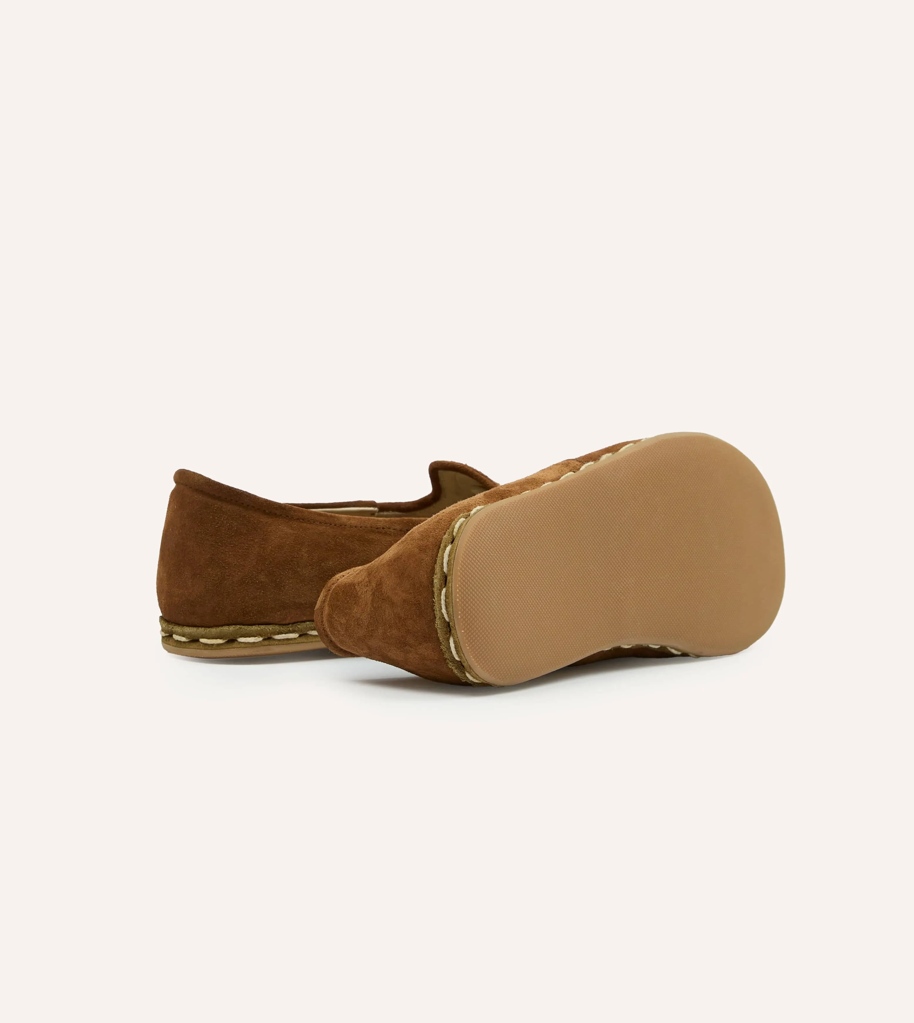 Sabah Como Brown Suede Shoes sold by Drake's London product image thumbnail 2