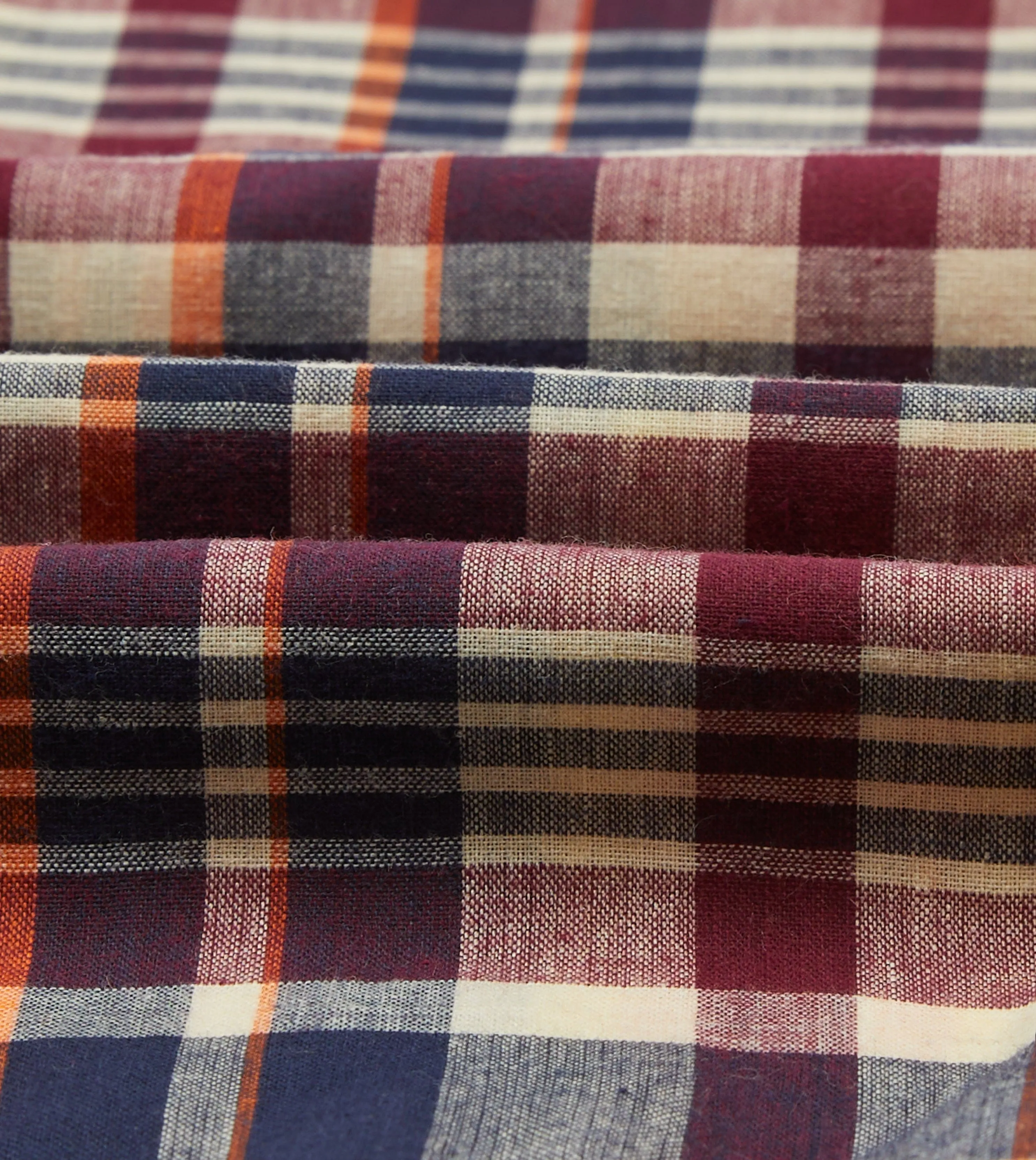 Waxed Madras Cotton Tennis Blouson Jacket sold by Drake's London product image thumbnail 2