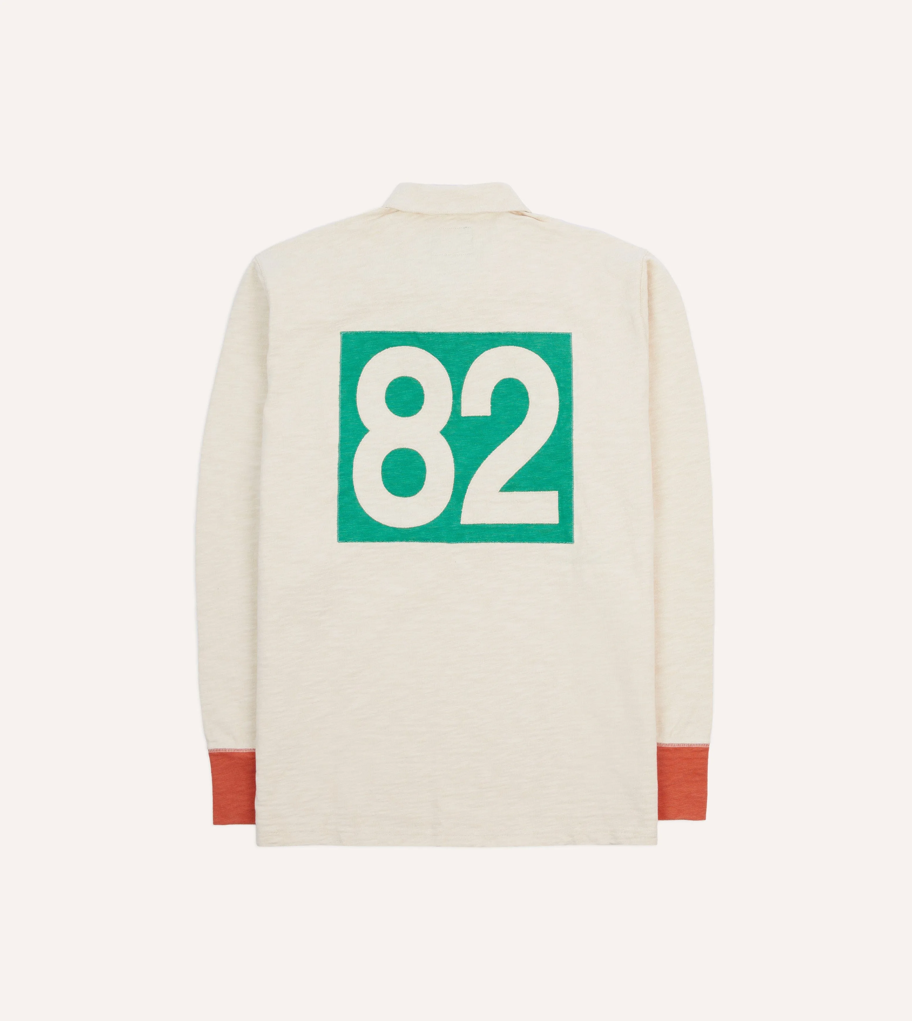 Drake’s and New Balance '82 Flamé Rugby Shirt sold by Drake's London product image thumbnail 2