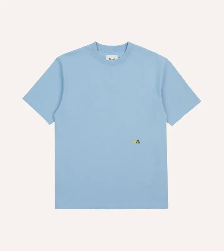 Drake’s and New Balance Blue Graphic T-Shirt sold by Drake's London