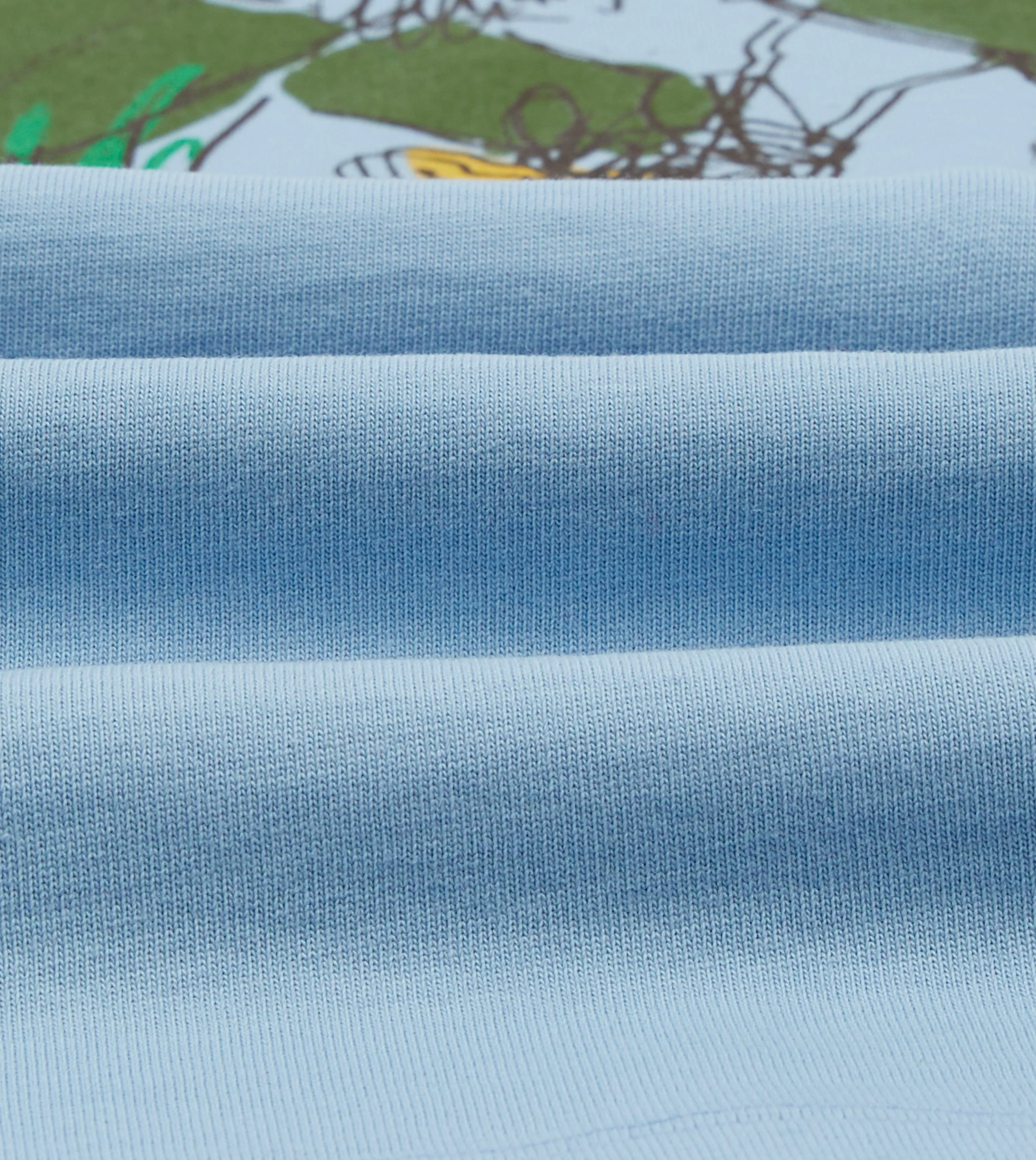 Drake’s and New Balance Blue Graphic T-Shirt sold by Drake's London product image thumbnail 3