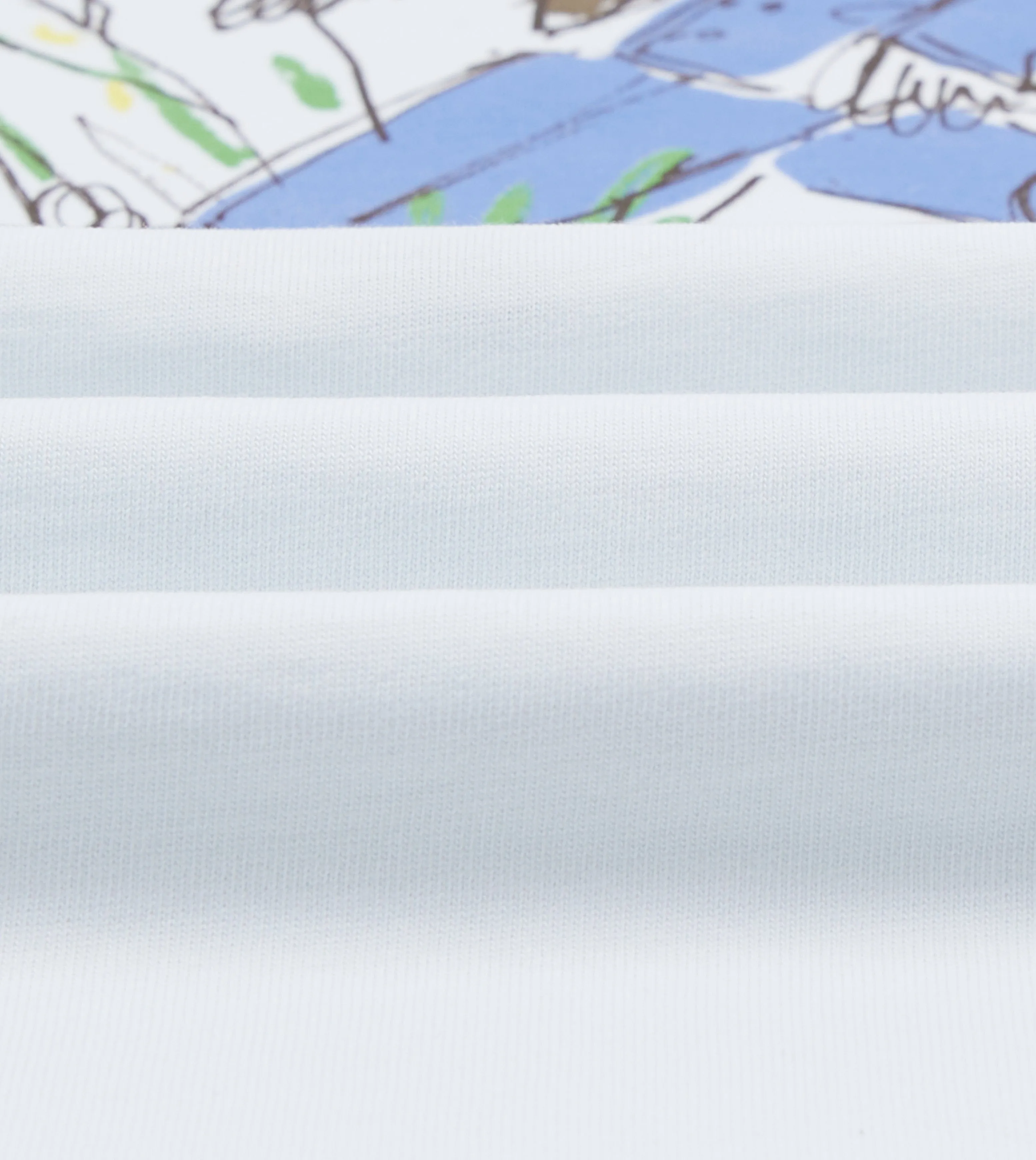 Drake’s and New Balance White Graphic T-Shirt sold by Drake's London product image thumbnail 3