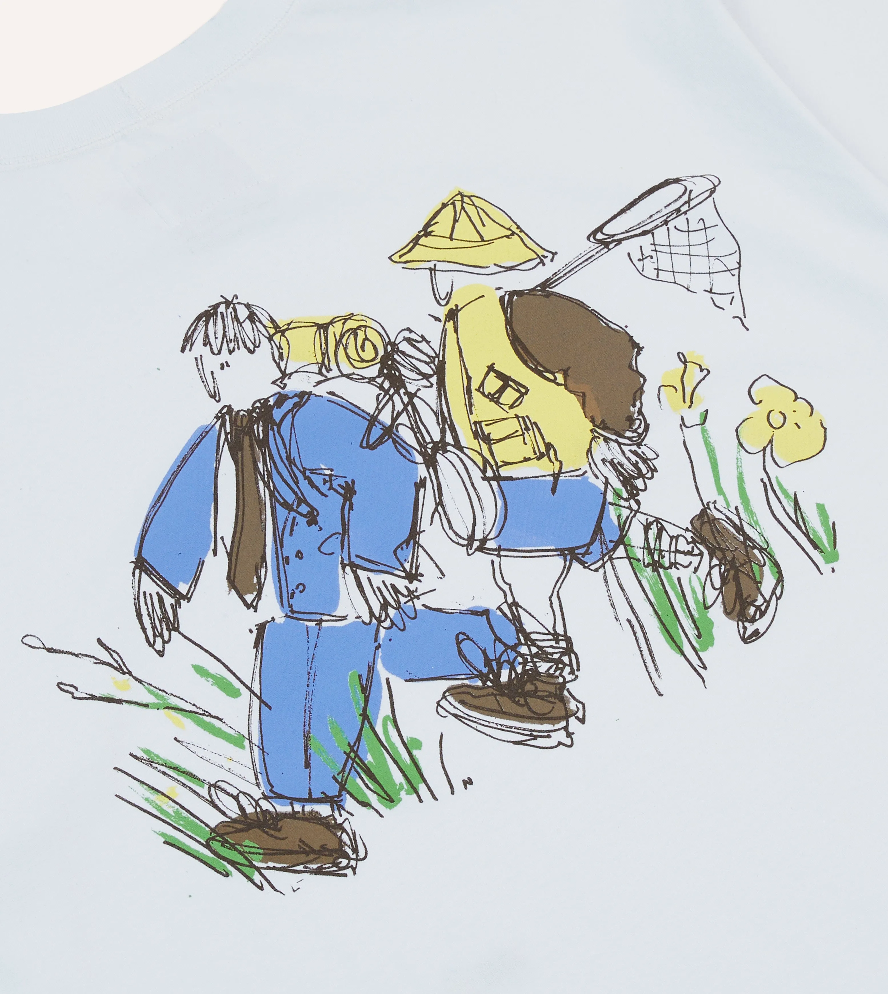 Drake’s and New Balance White Graphic T-Shirt sold by Drake's London product image thumbnail 5