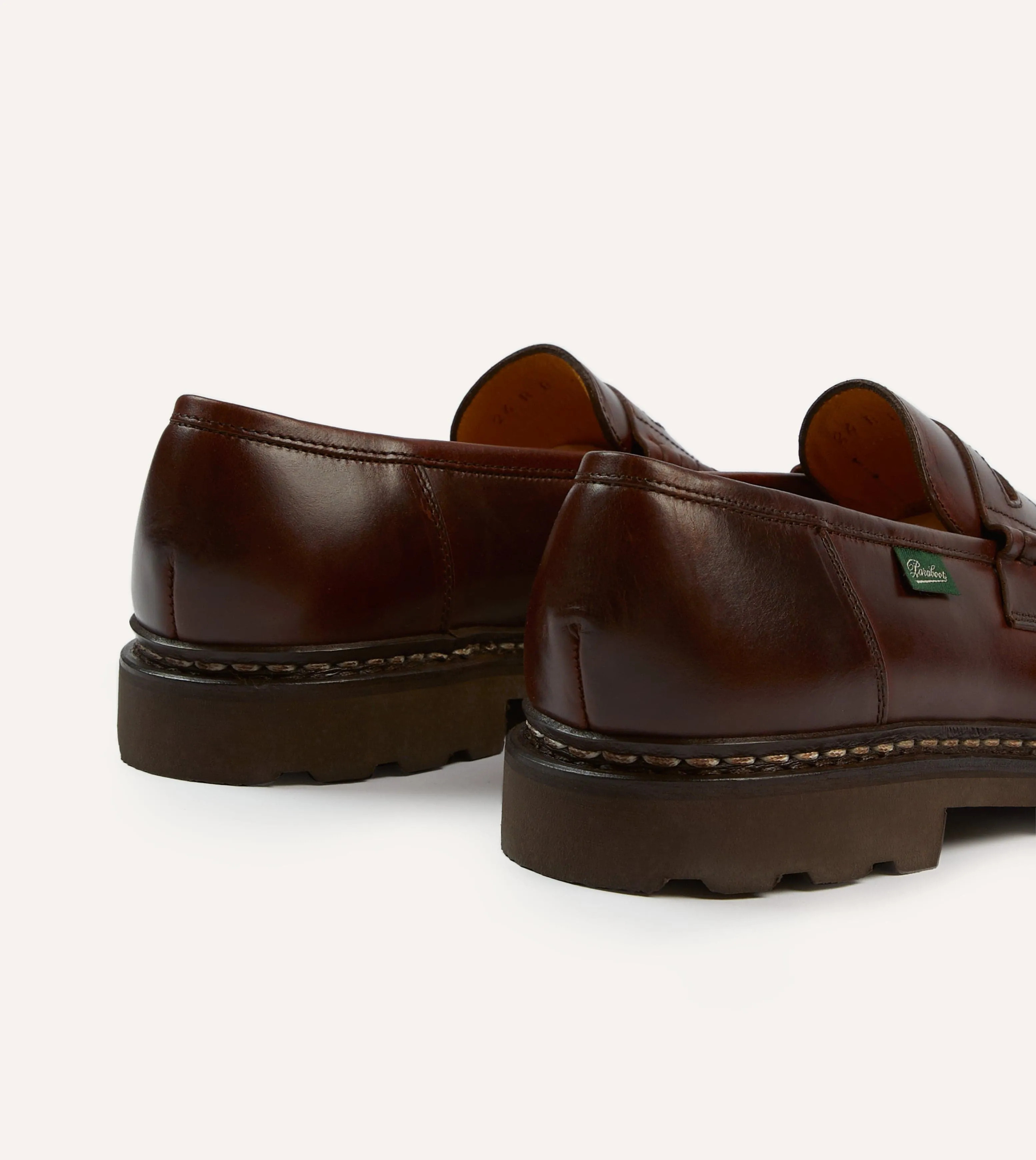 Paraboot Reims Écorce Leather Loafer sold by Drake's London product image thumbnail 5