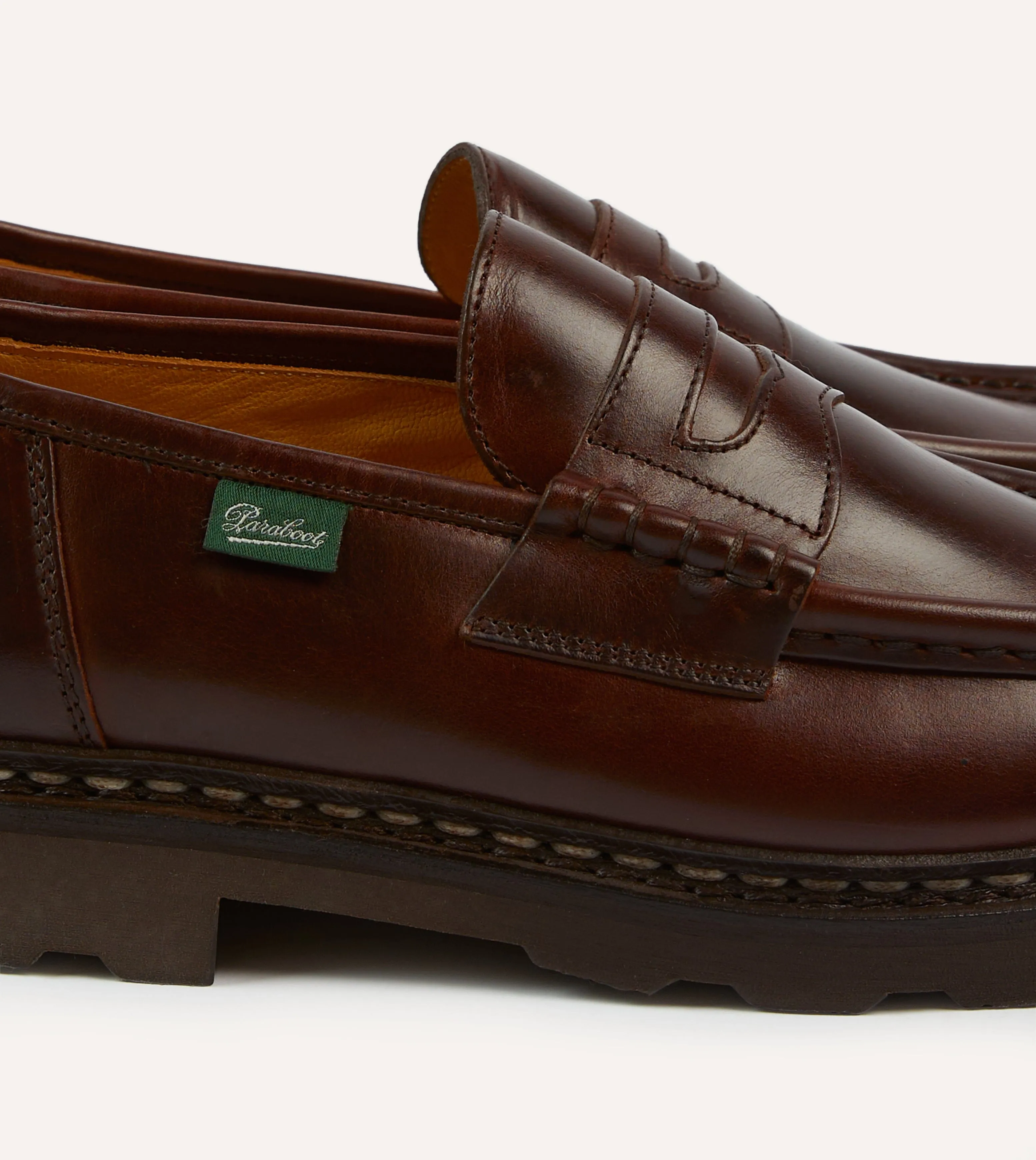 Paraboot Reims Écorce Leather Loafer sold by Drake's London product image thumbnail 3