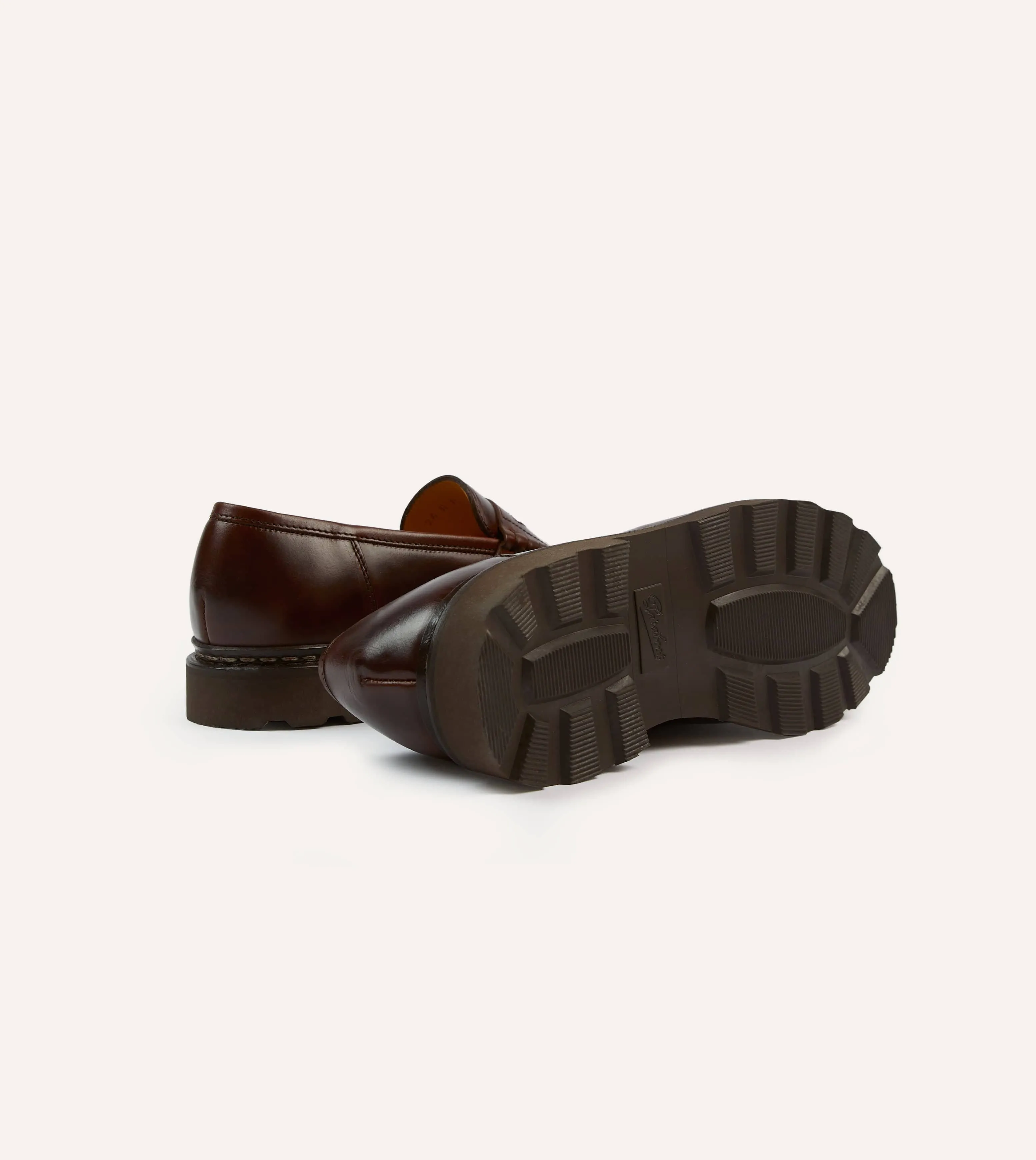Paraboot Reims Écorce Leather Loafer sold by Drake's London product image thumbnail 2