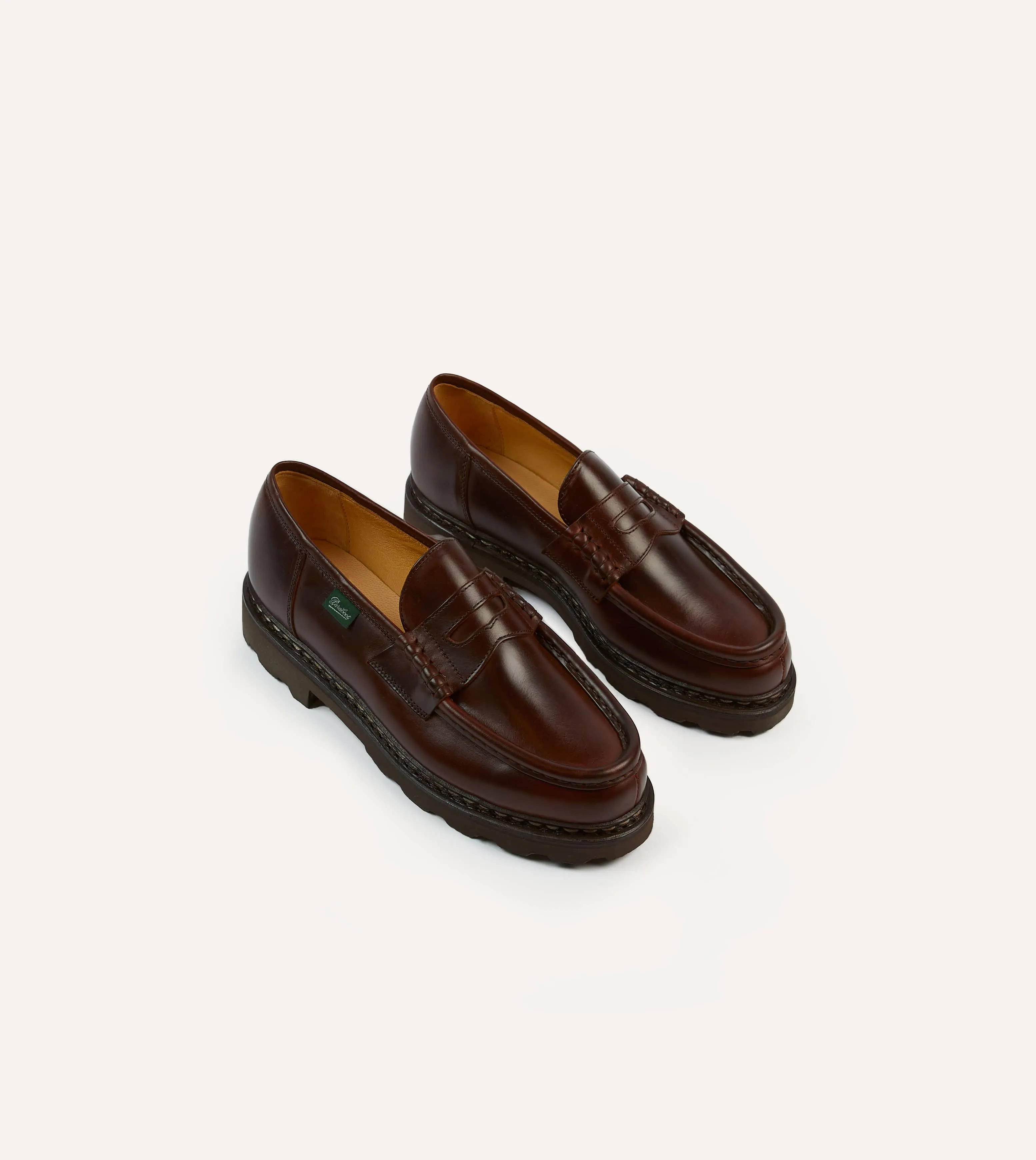Paraboot Reims Écorce Leather Loafer sold by Drake's London