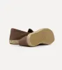 Taupe Herringbone Cotton Espadrilles sold by Drake's London