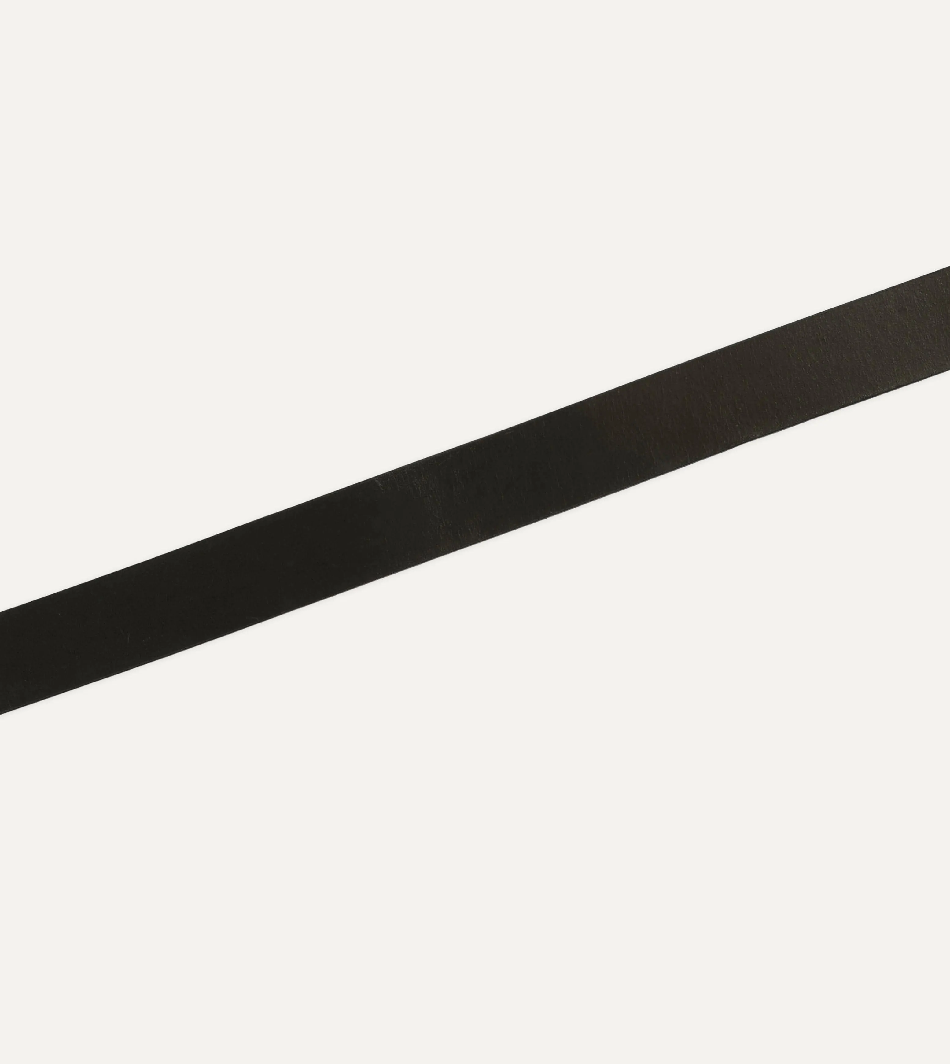 Yuketen Black Stitched D-Ring Belt sold by Drake's London product image thumbnail 4