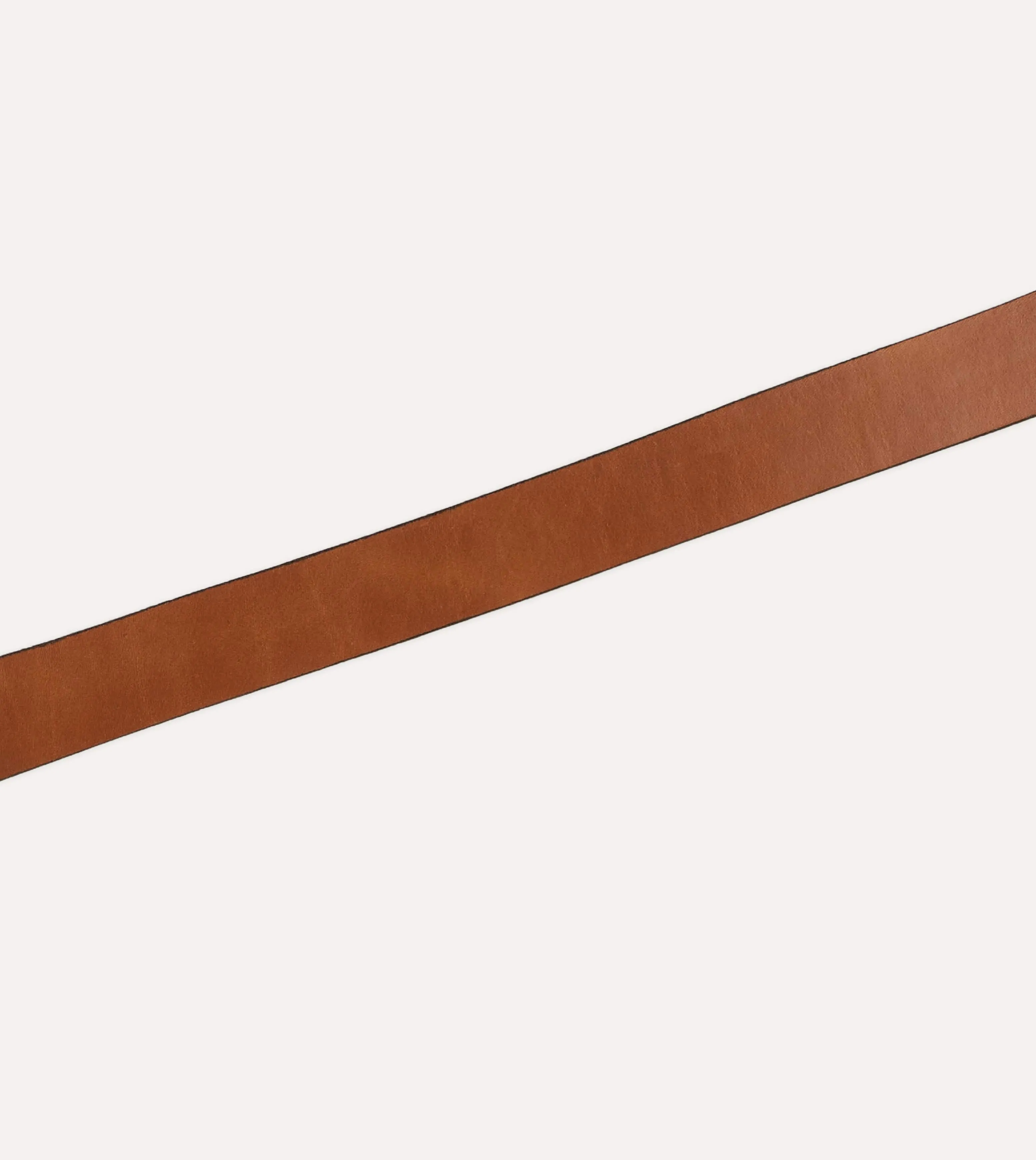 Yuketen Buck Brown Stitched D-Ring Belt sold by Drake's London product image thumbnail 4