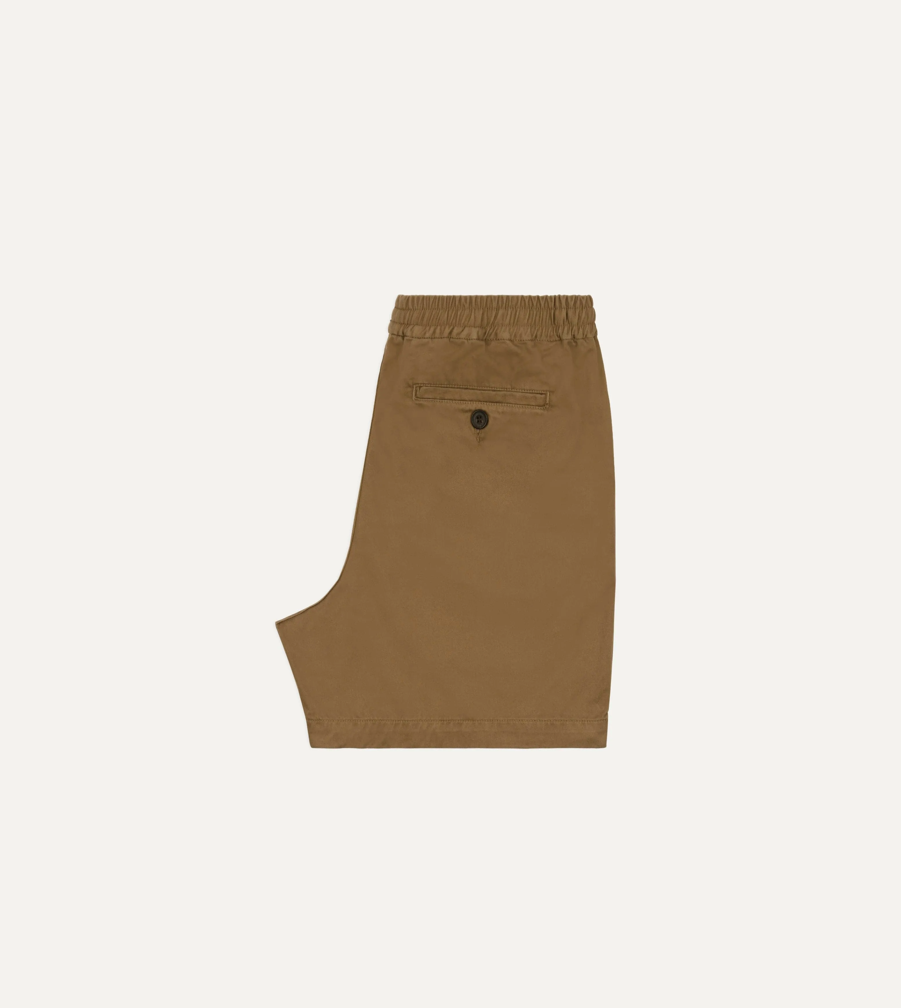Michael McGregor for Drake's Fawn Drawstring Shorts sold by Drake's London product image thumbnail 5