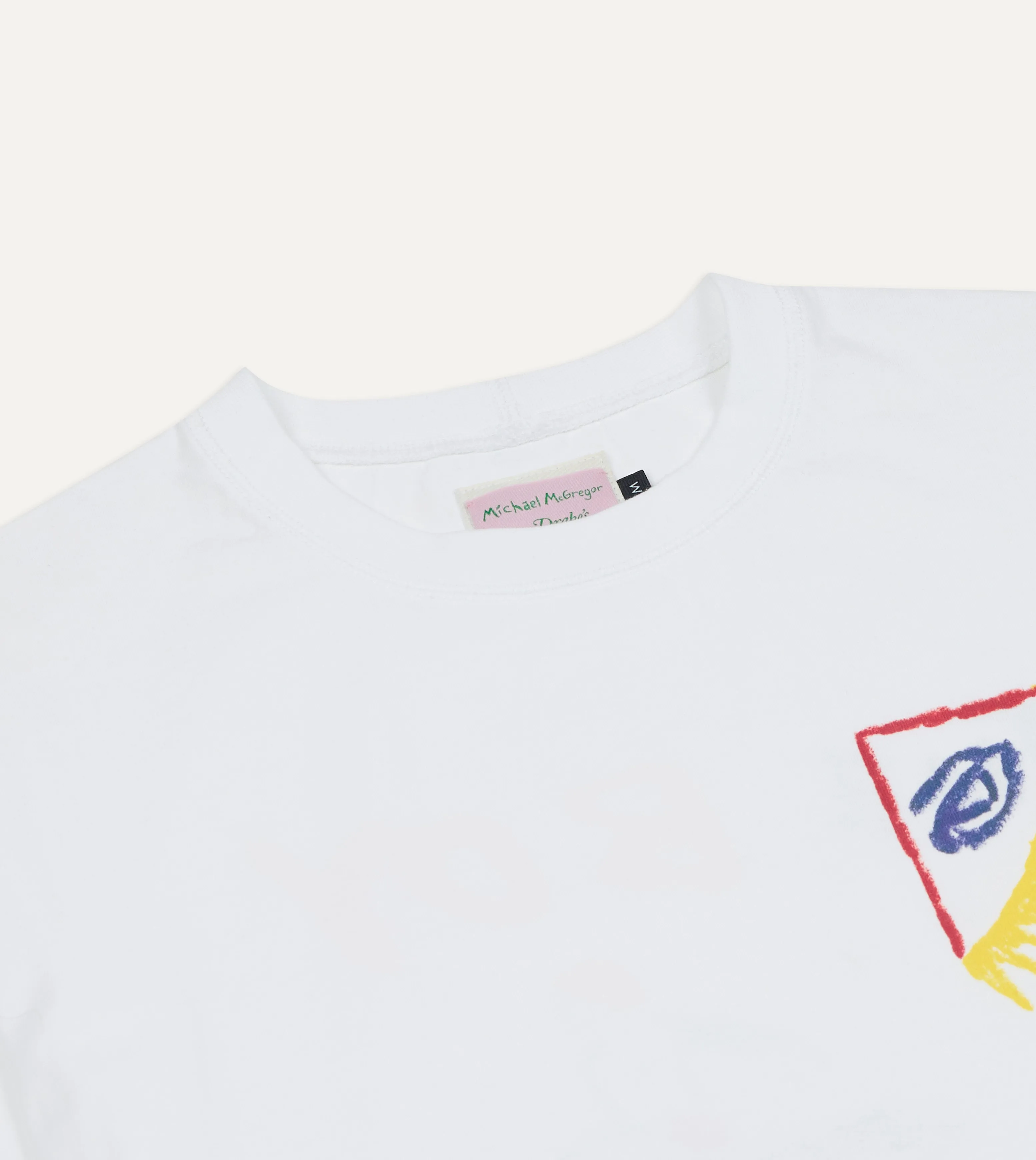 Michael McGregor for Drake's Dolphin T-Shirt sold by Drake's London product image thumbnail 4