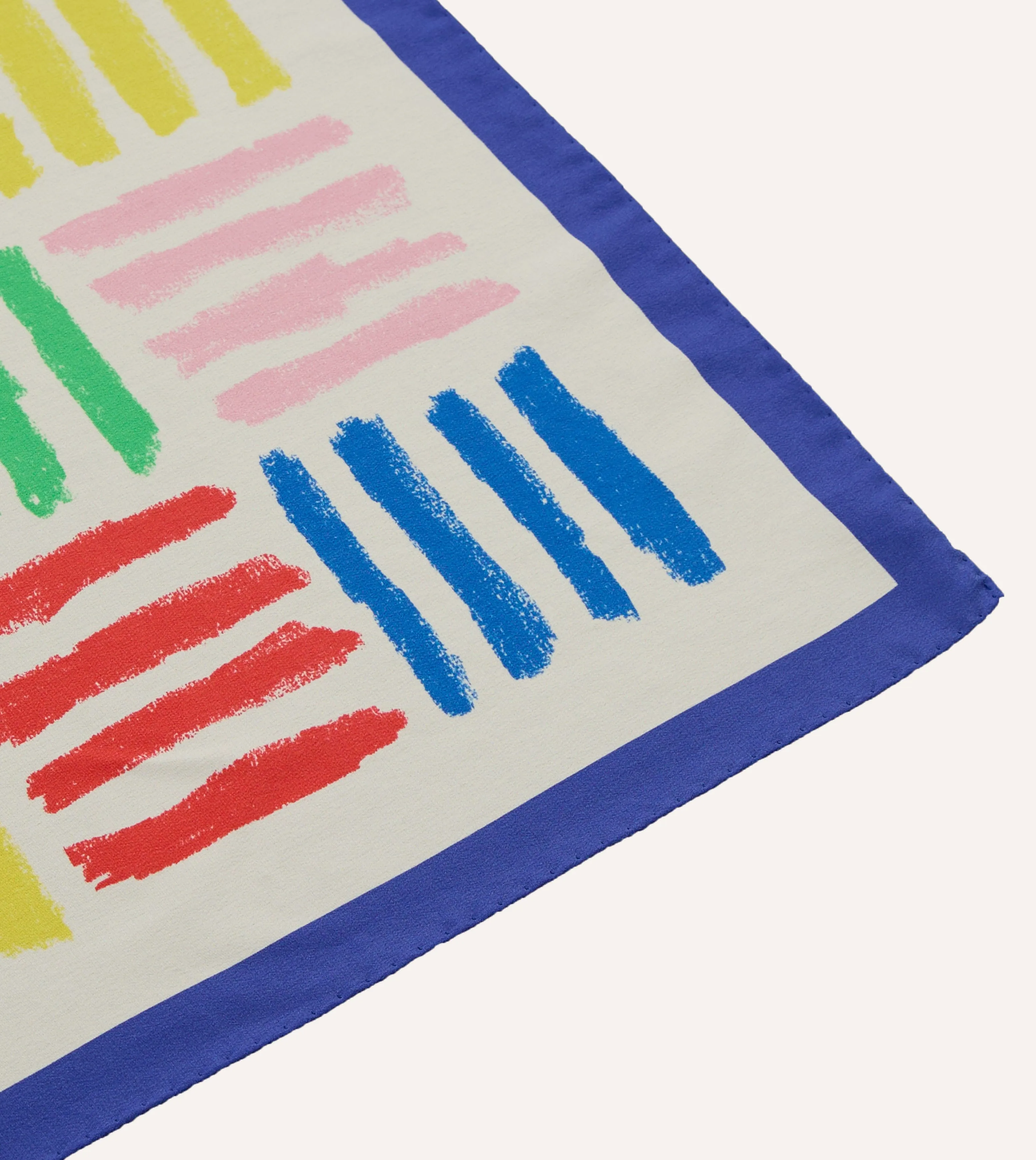 Michael McGregor for Drake's Anchor Print Silk Bandana sold by Drake's London product image thumbnail 3