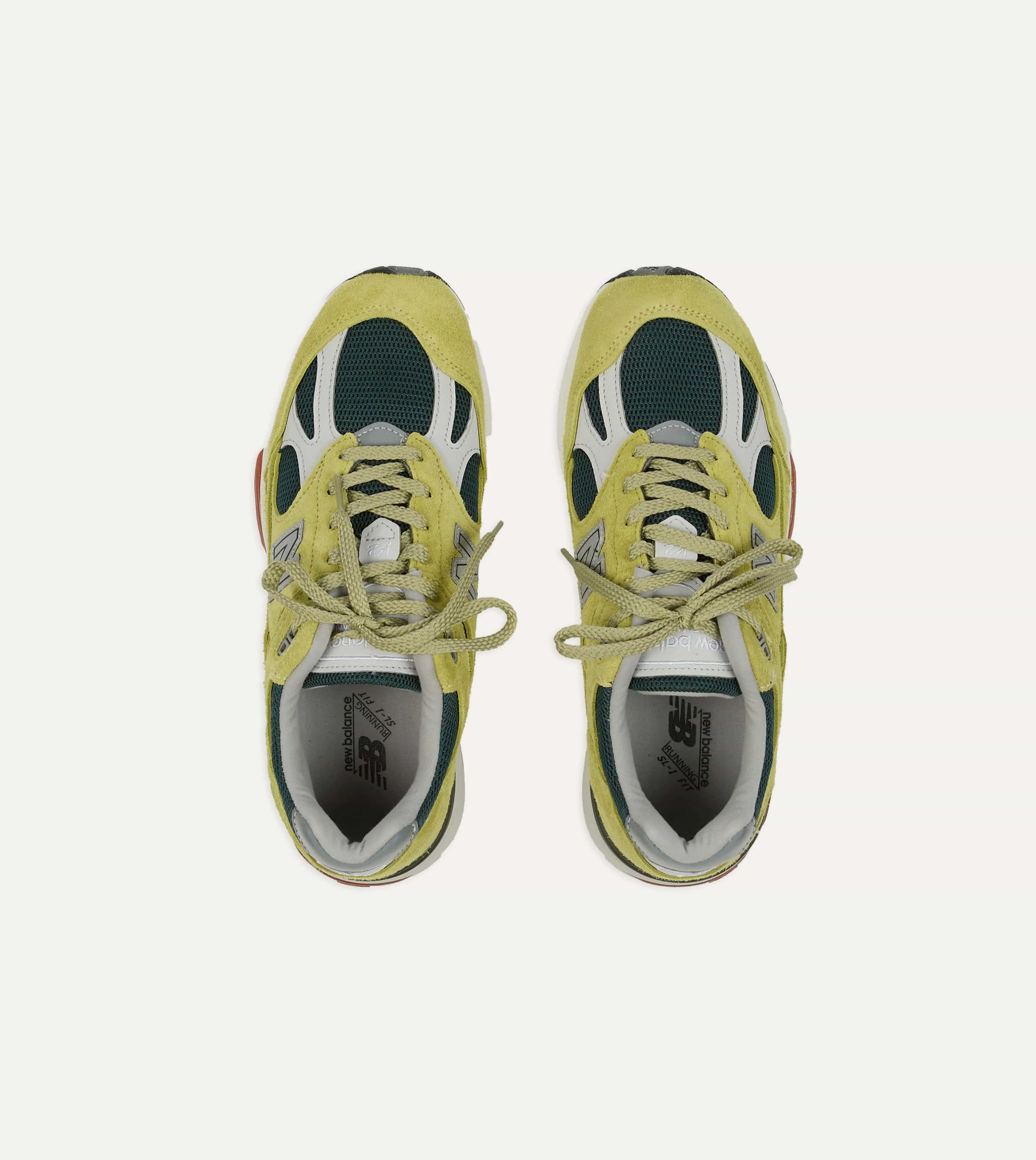 New Balance Neutral 'Grape Sorbet' Beechnut Made in UK 991v2 Trainers sold by Drake's London product image thumbnail 4