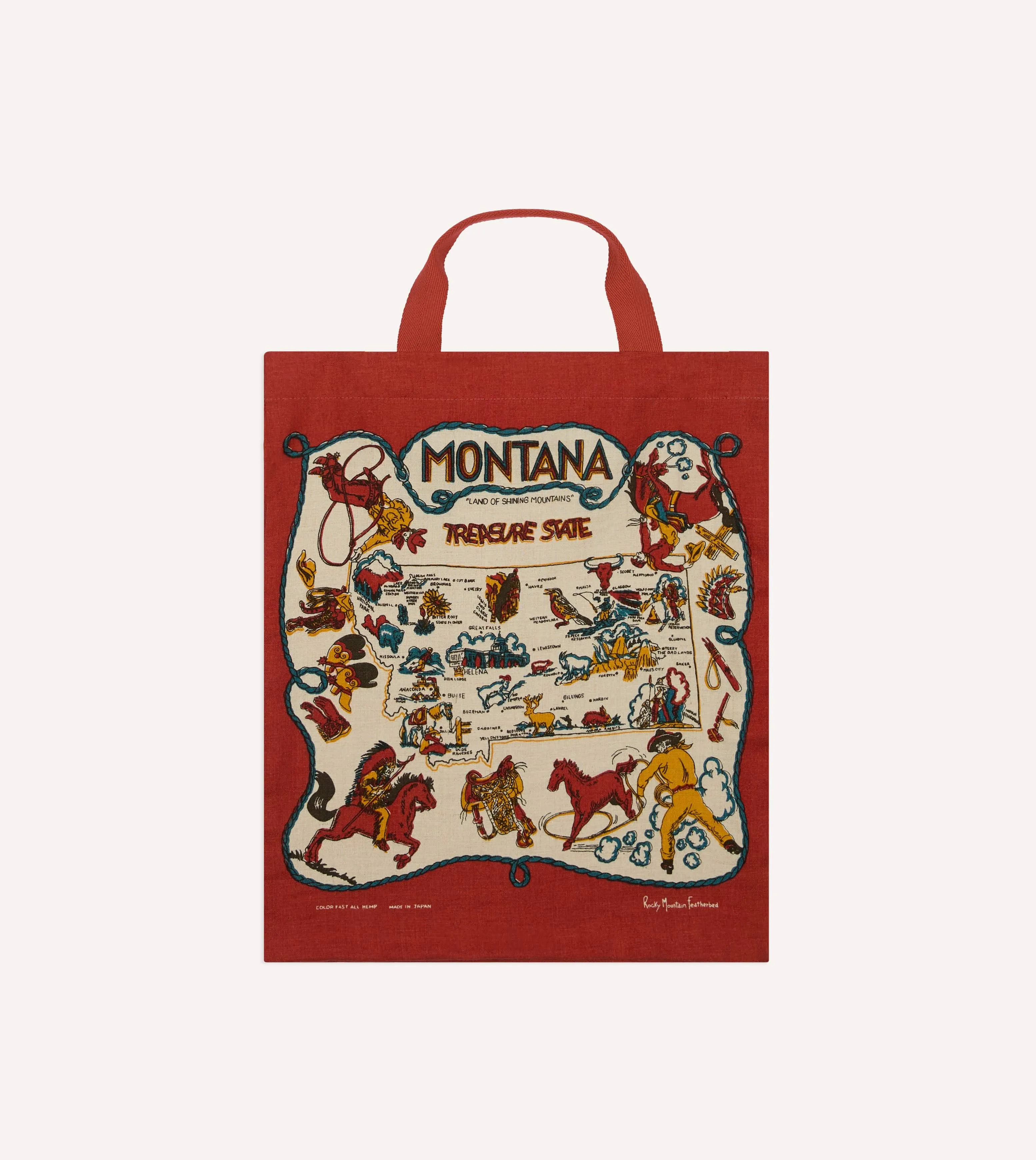 Rocky Mountain Featherbed Montana Tote Bag sold by Drake's London