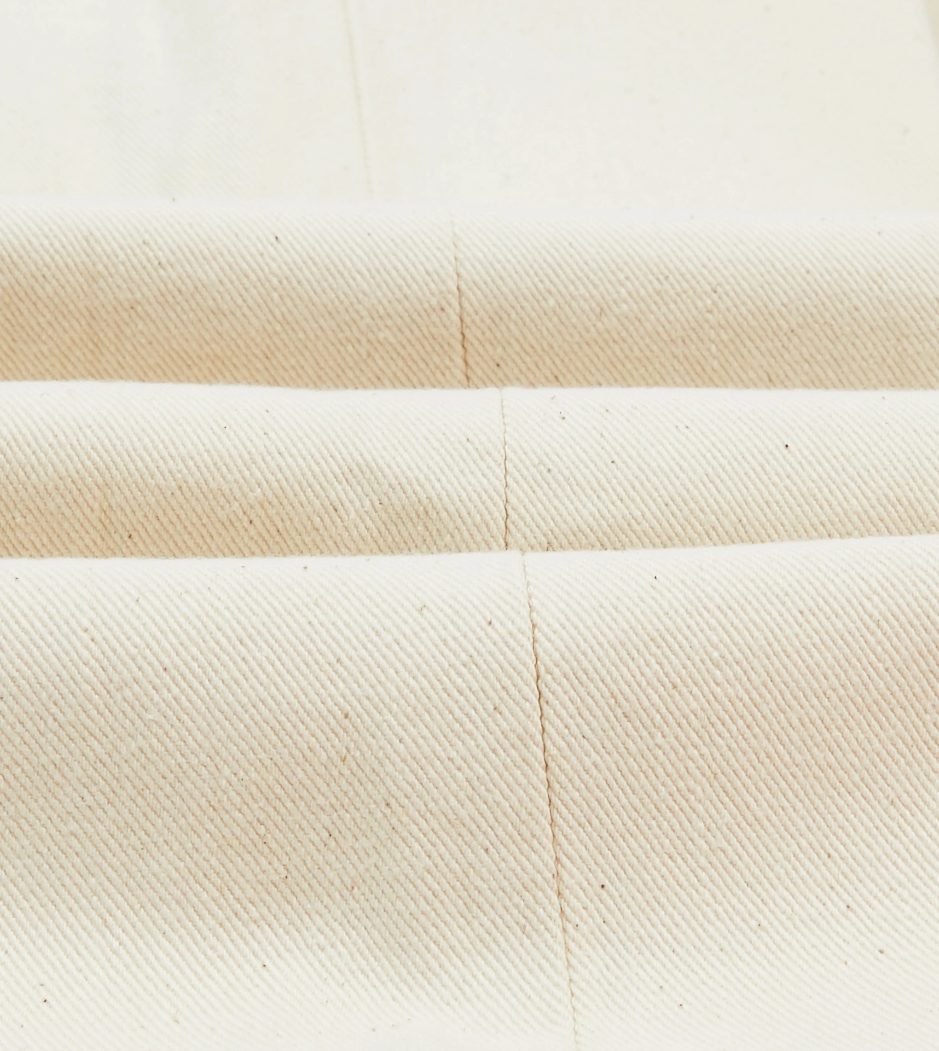 Ecru 12.7oz Selvedge Denim Painter Pants sold by Drake's London product image thumbnail 2