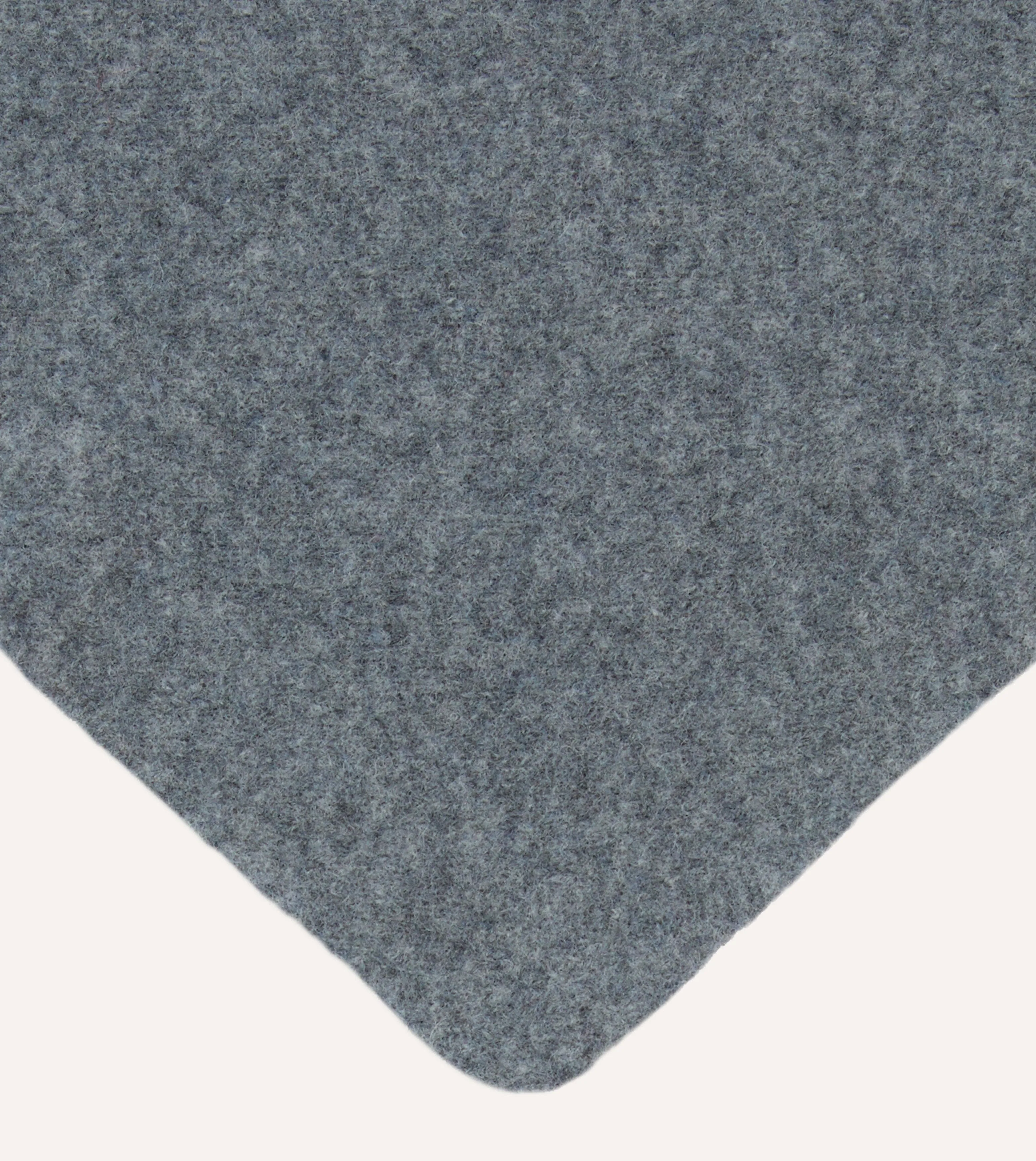 Grey Lambswool Triangle Neck Scarf sold by Drake's London product image thumbnail 3