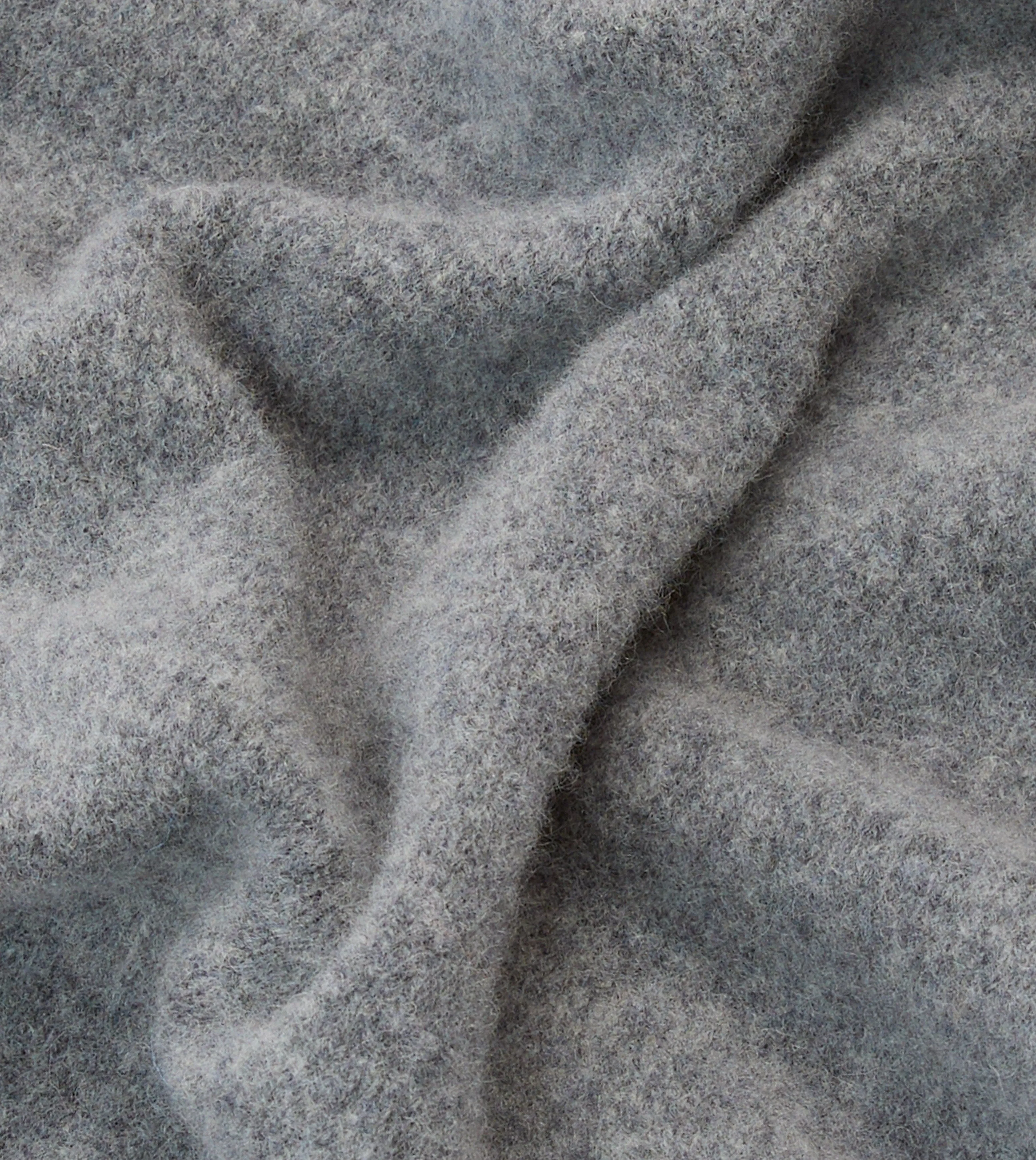 Grey Lambswool Triangle Neck Scarf sold by Drake's London product image thumbnail 2