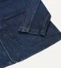 Indigo Wash Denim Field Jacket sold by Drake's London