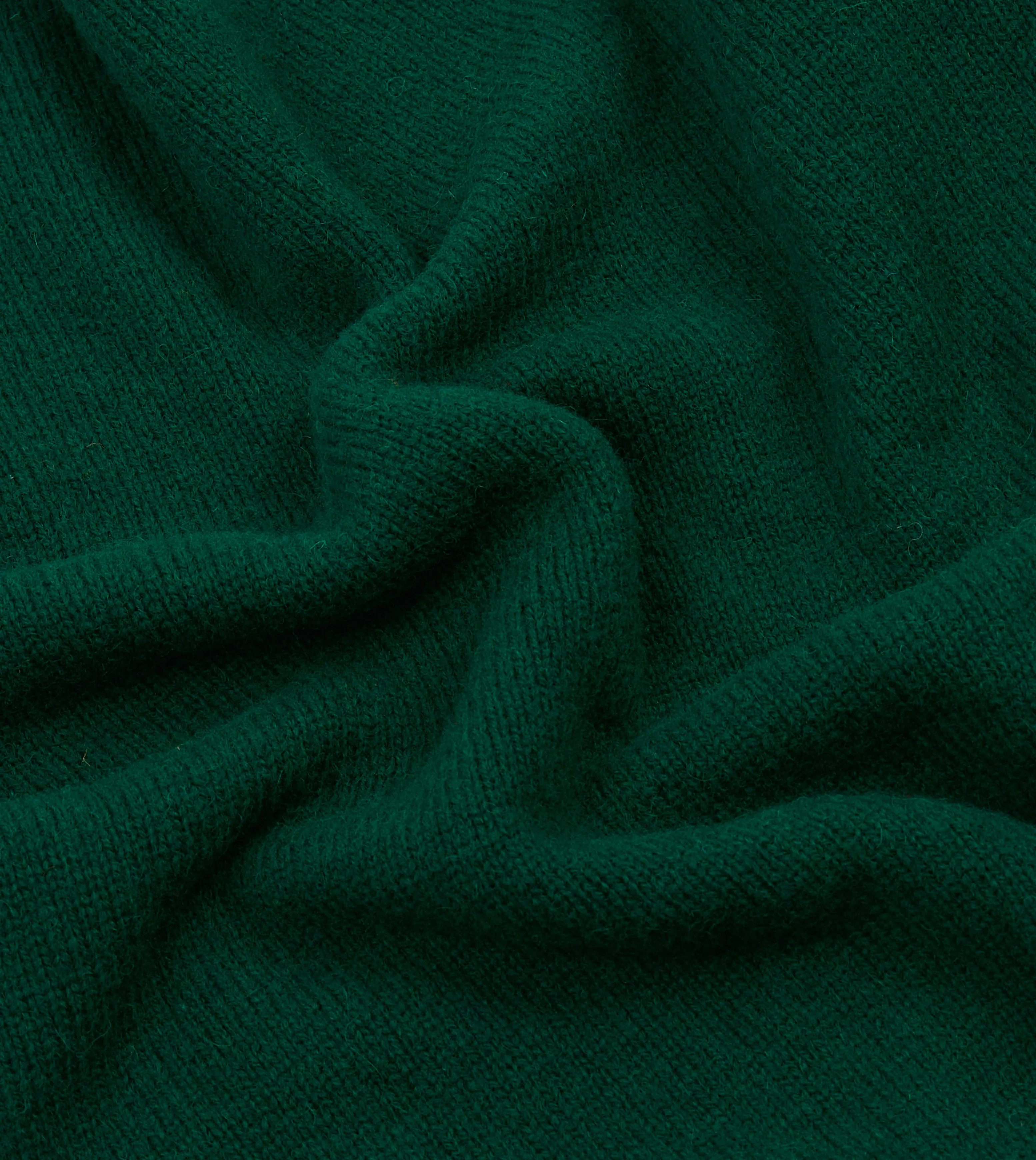 Brown Multi Colourblock Brushed Shetland Crew Neck Jumper sold by Drake's London product image thumbnail 2