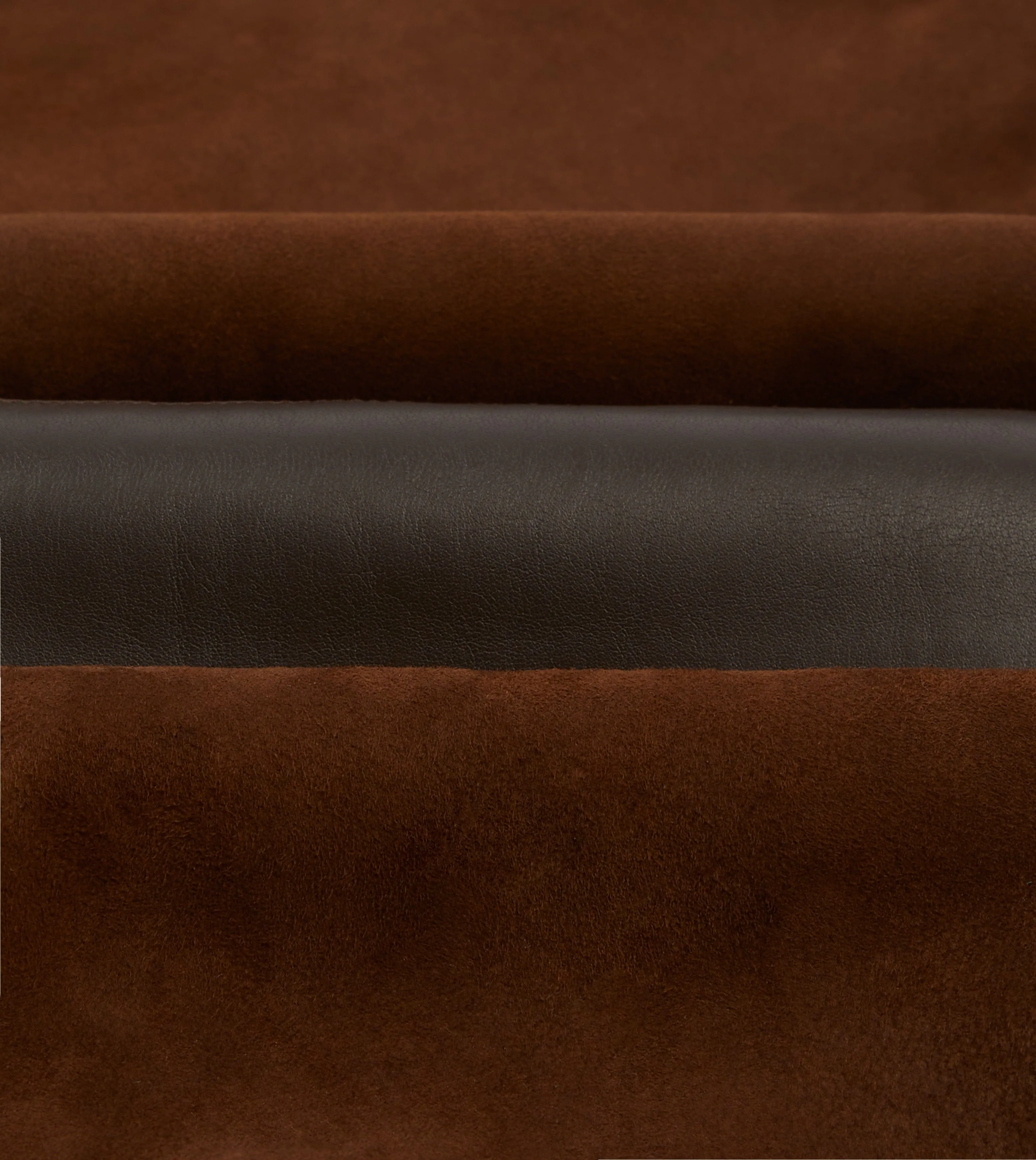 Dark Brown Suede Shearling Vest sold by Drake's London product image thumbnail 2