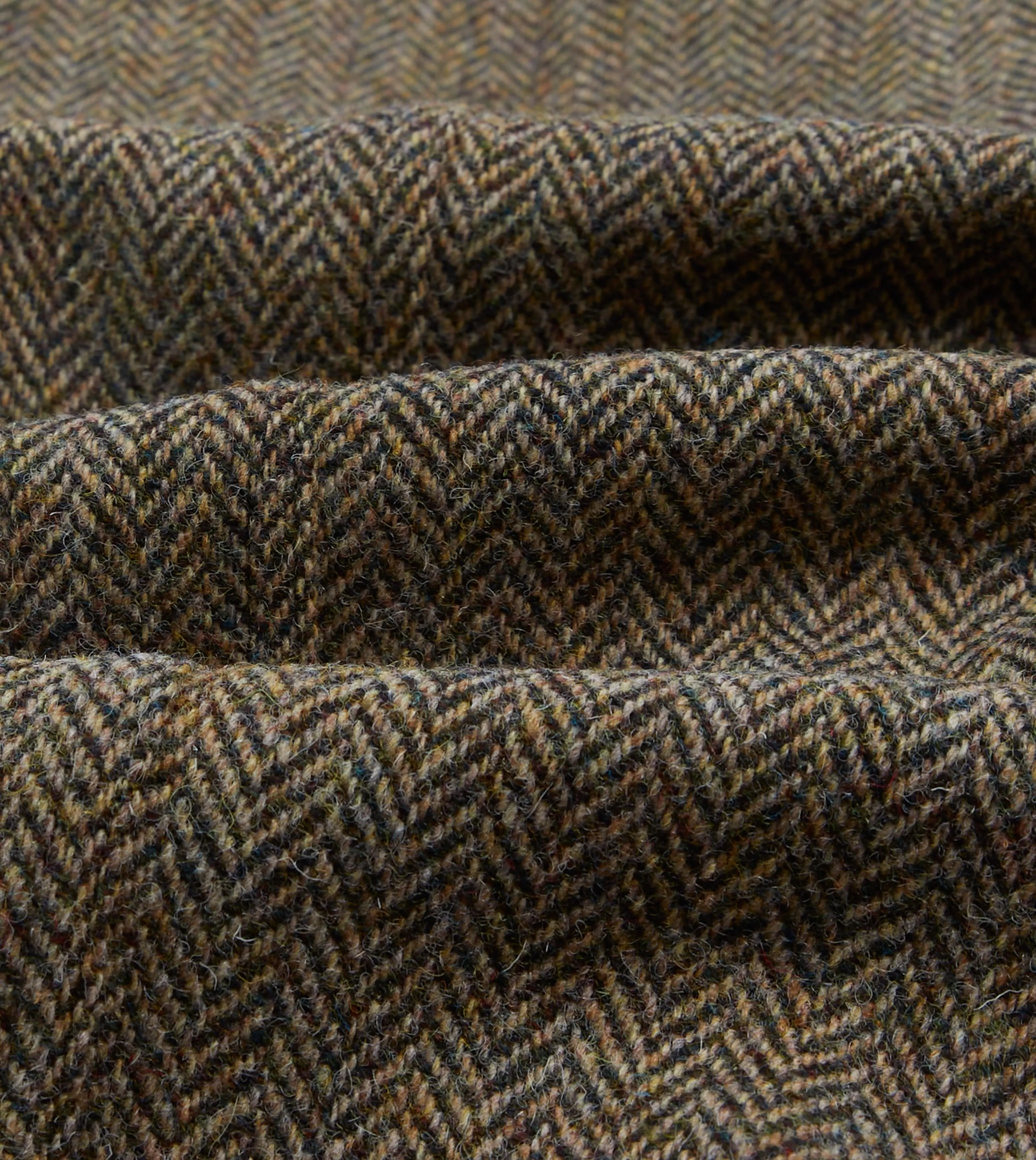 Olive Herringbone Harris Tweed Games Blazer Mk. VII sold by Drake's London product image thumbnail 2