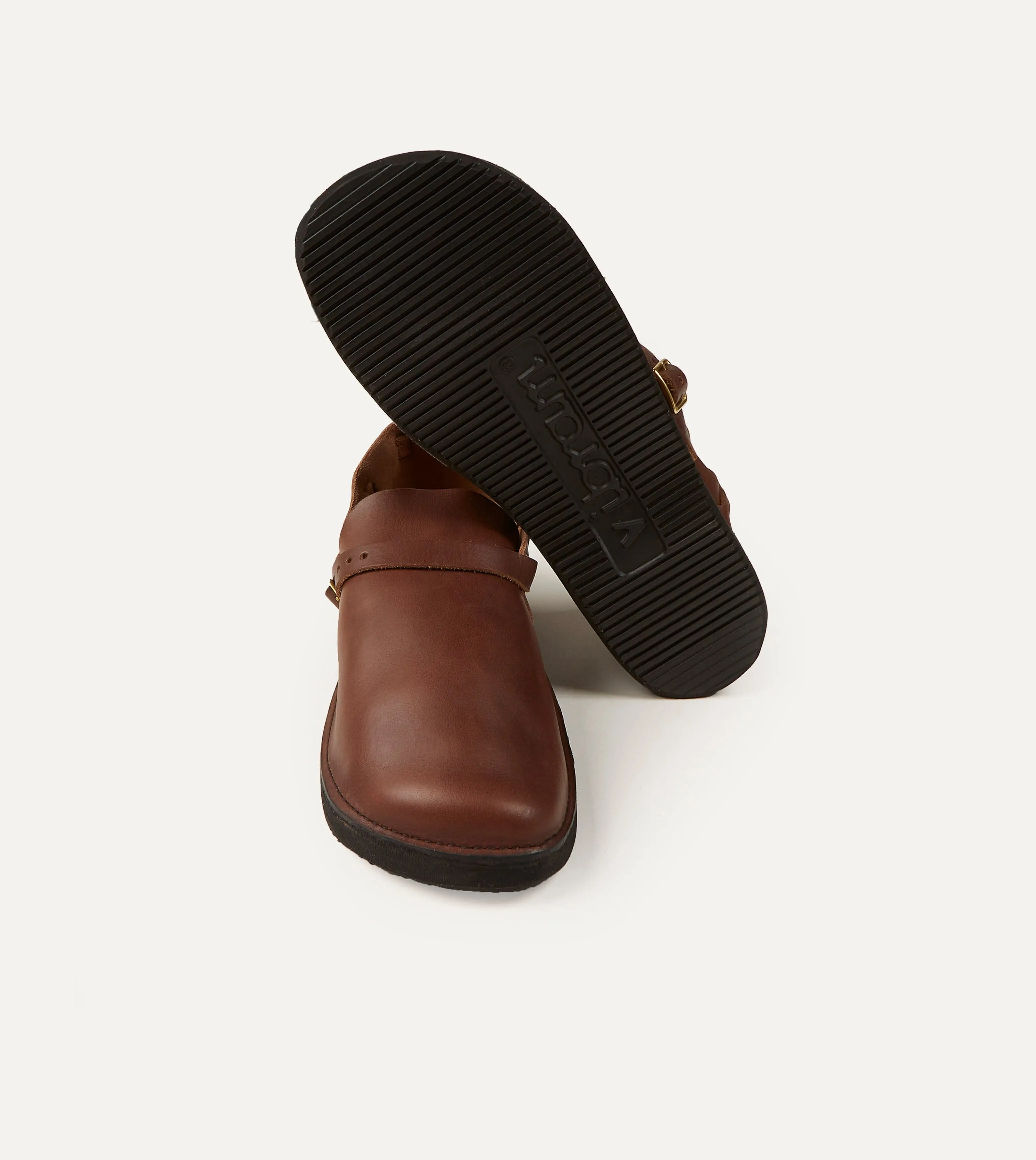 Aurora Shoe Co. Middle English Brown Full Grain Leather Shoe sold by Drake's London product image thumbnail 2