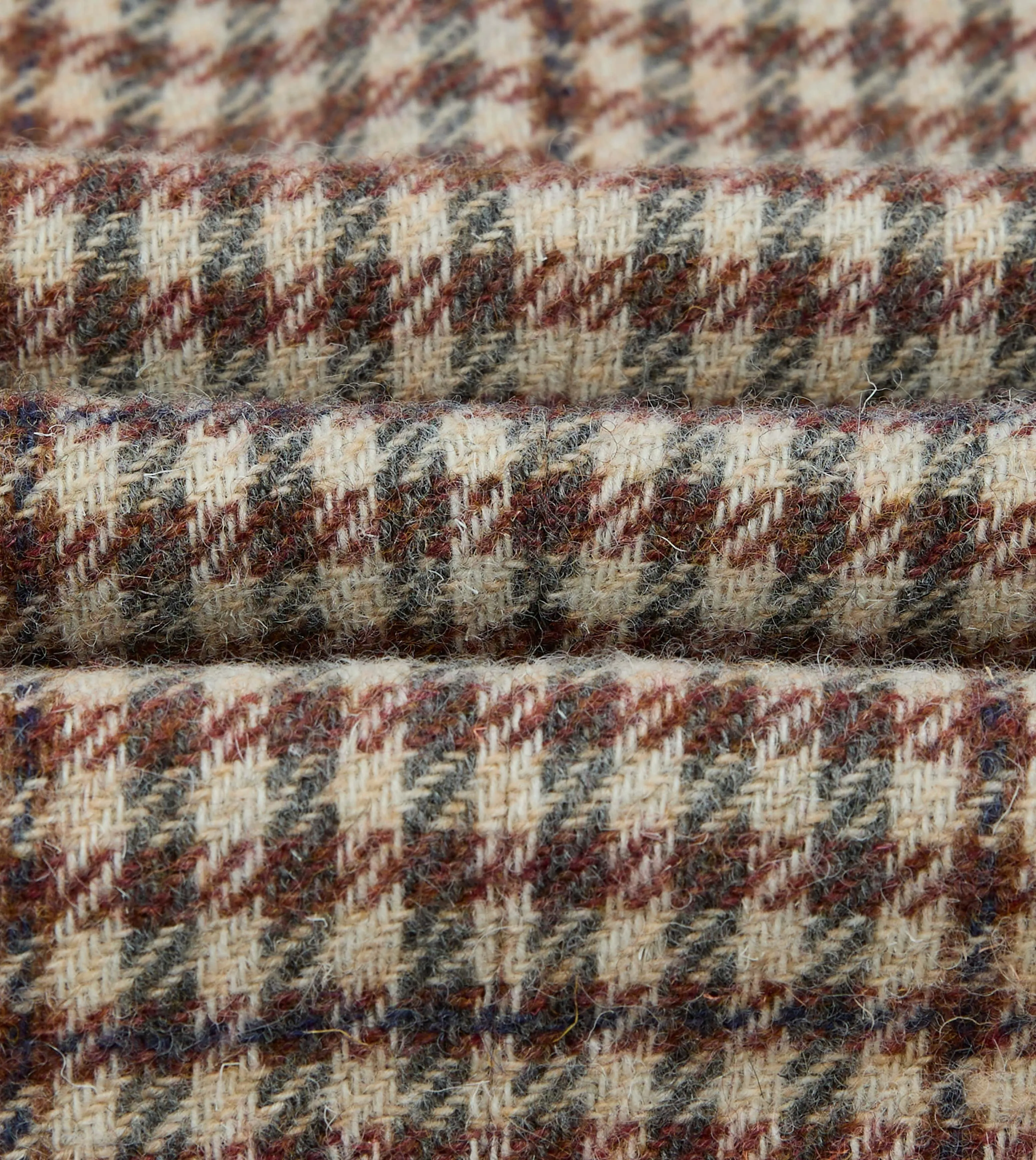 Ecru Gun Club Check Tweed Blazer sold by Drake's London product image thumbnail 2