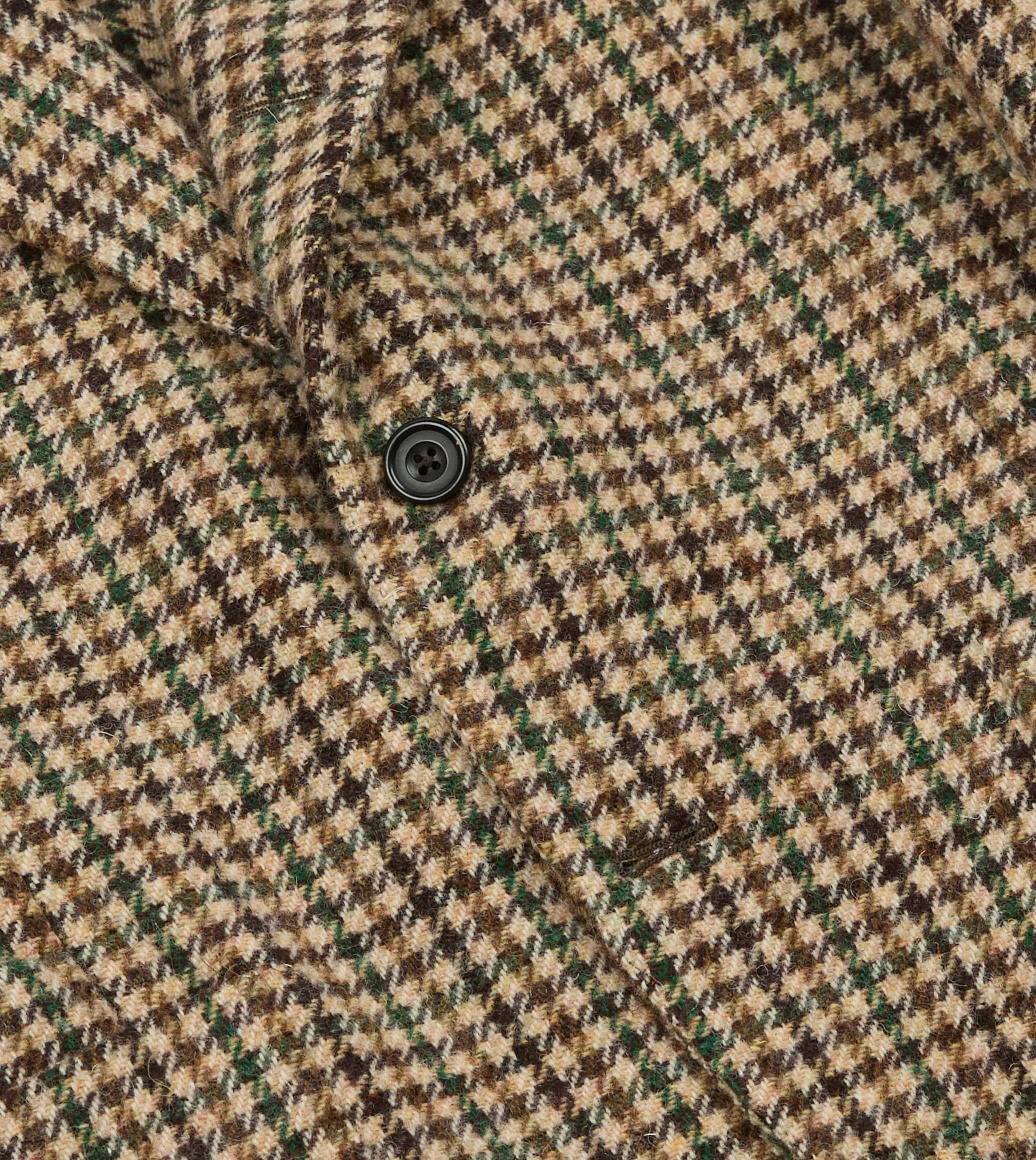 Brown Gun Club Check Tweed Blazer sold by Drake's London product image thumbnail 5
