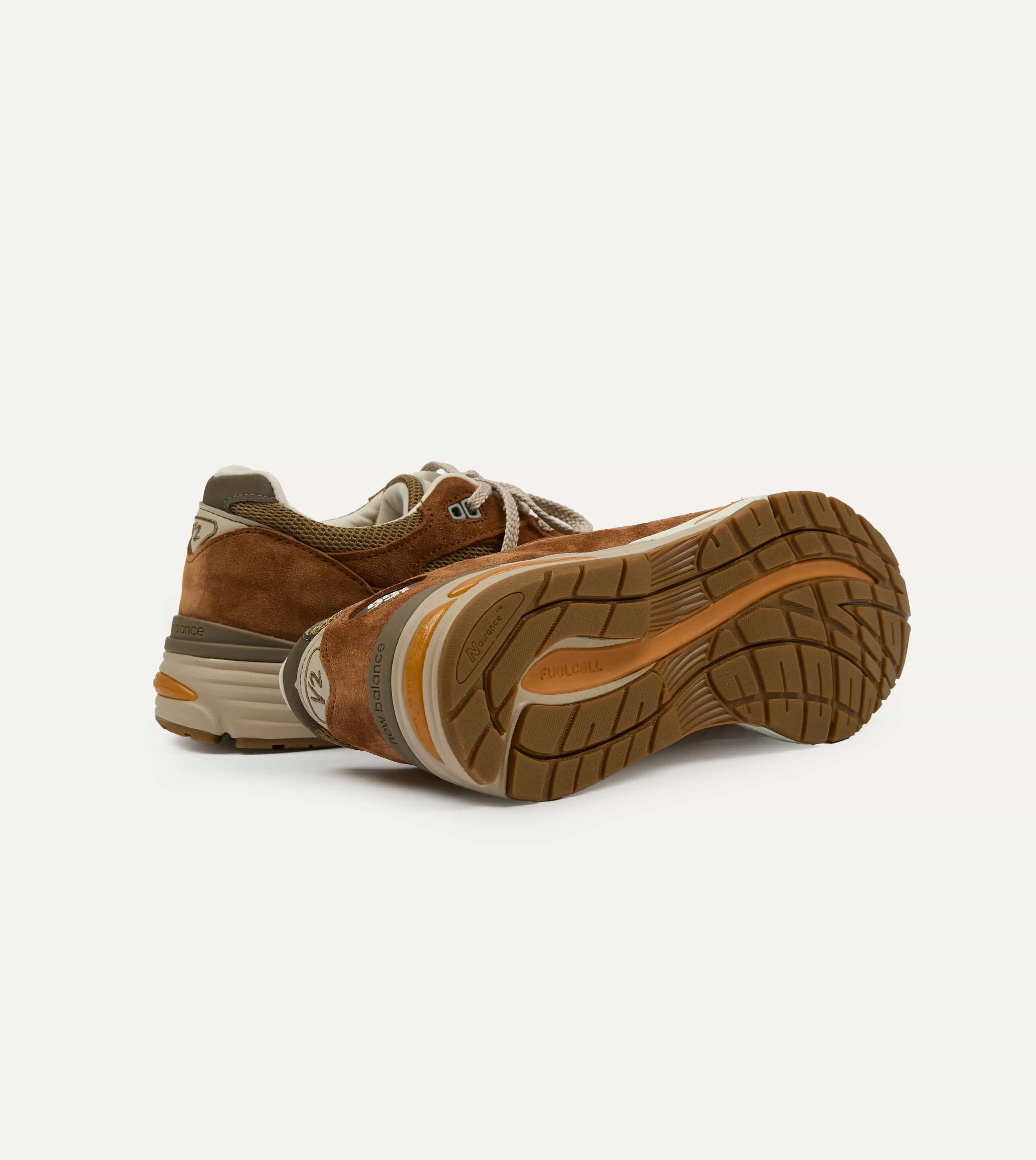New Balance ‘Iconic Influences’ Caramel Café Made in UK 991v2 Trainers sold by Drake's London product image thumbnail 2