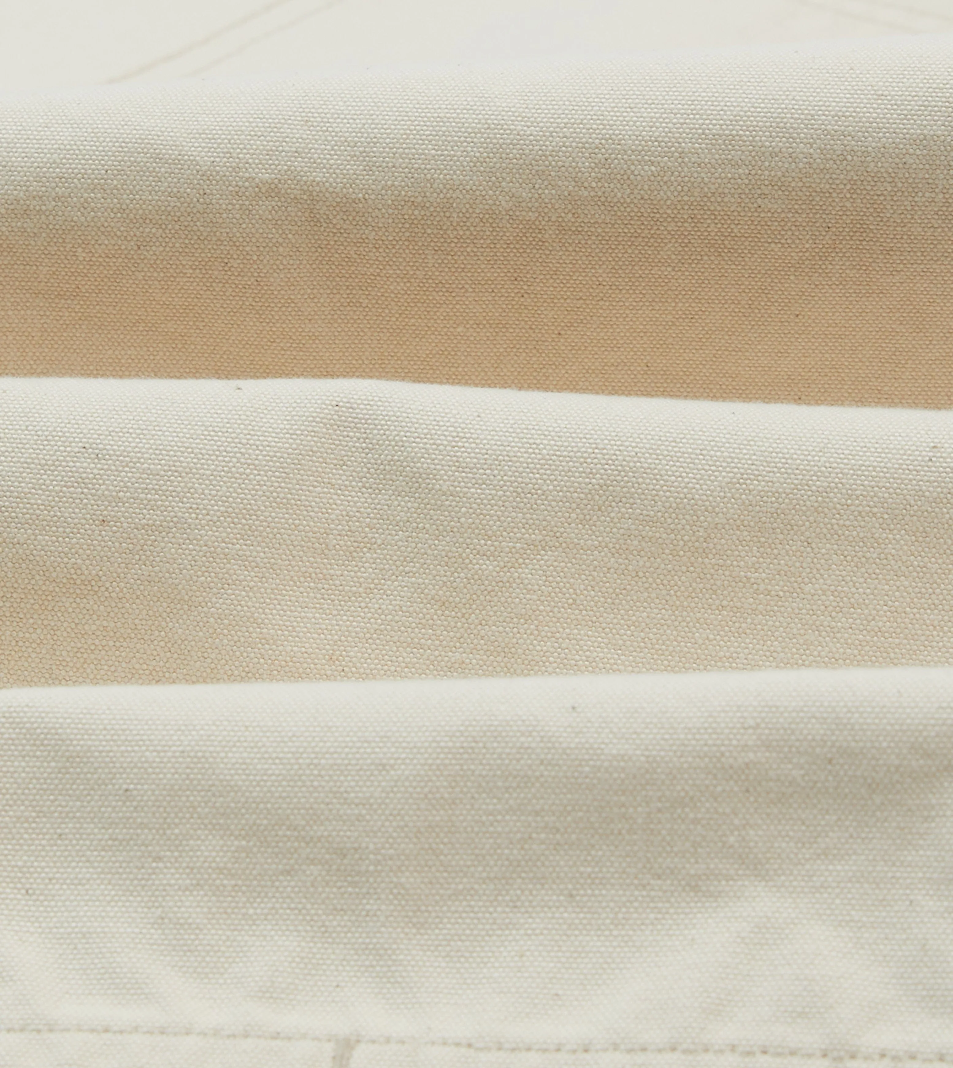 Ecru Cotton Canvas Carpenter Pant sold by Drake's London product image thumbnail 2