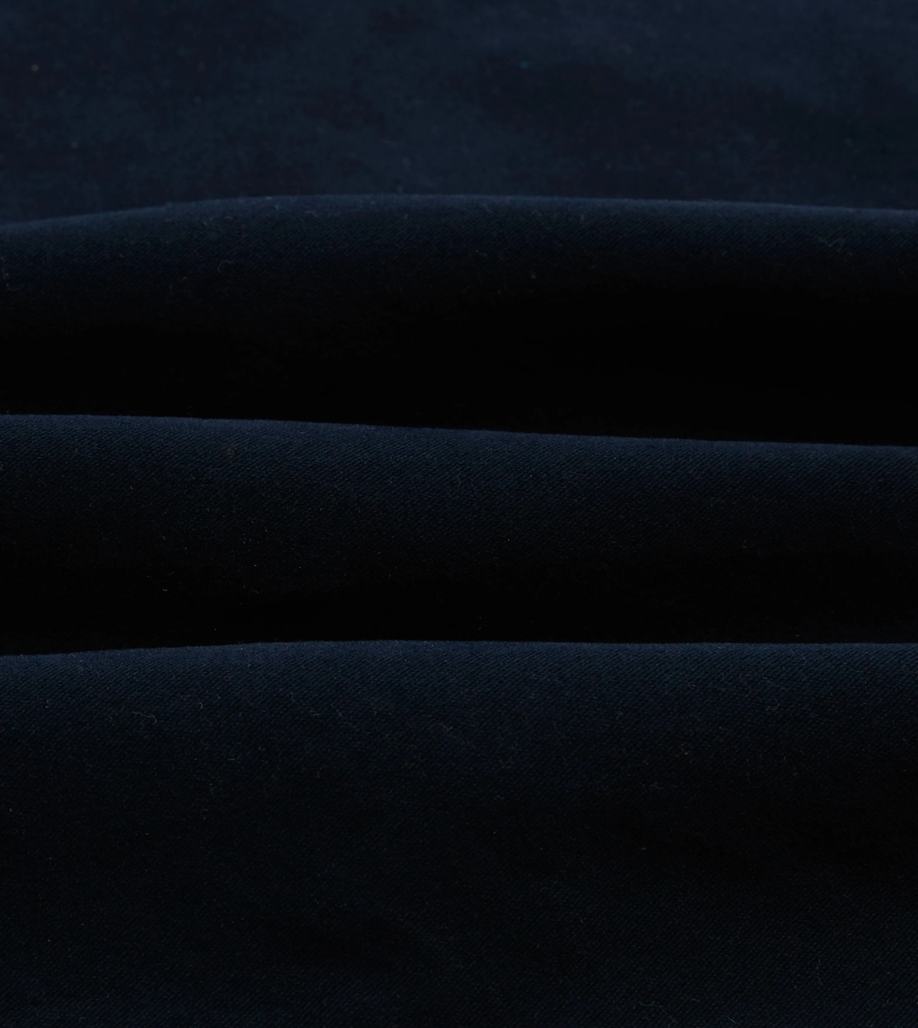 Navy Moleskin Two-Pocket Western Shirt sold by Drake's London product image thumbnail 2